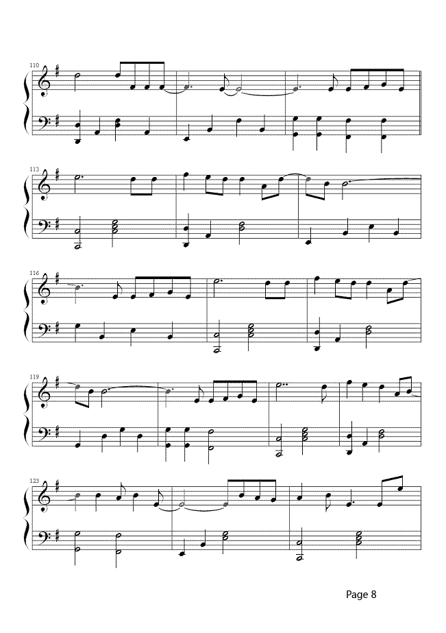 倾尽天下钢琴曲 河图 血染江山的画怎敌你眉间一点朱砂8