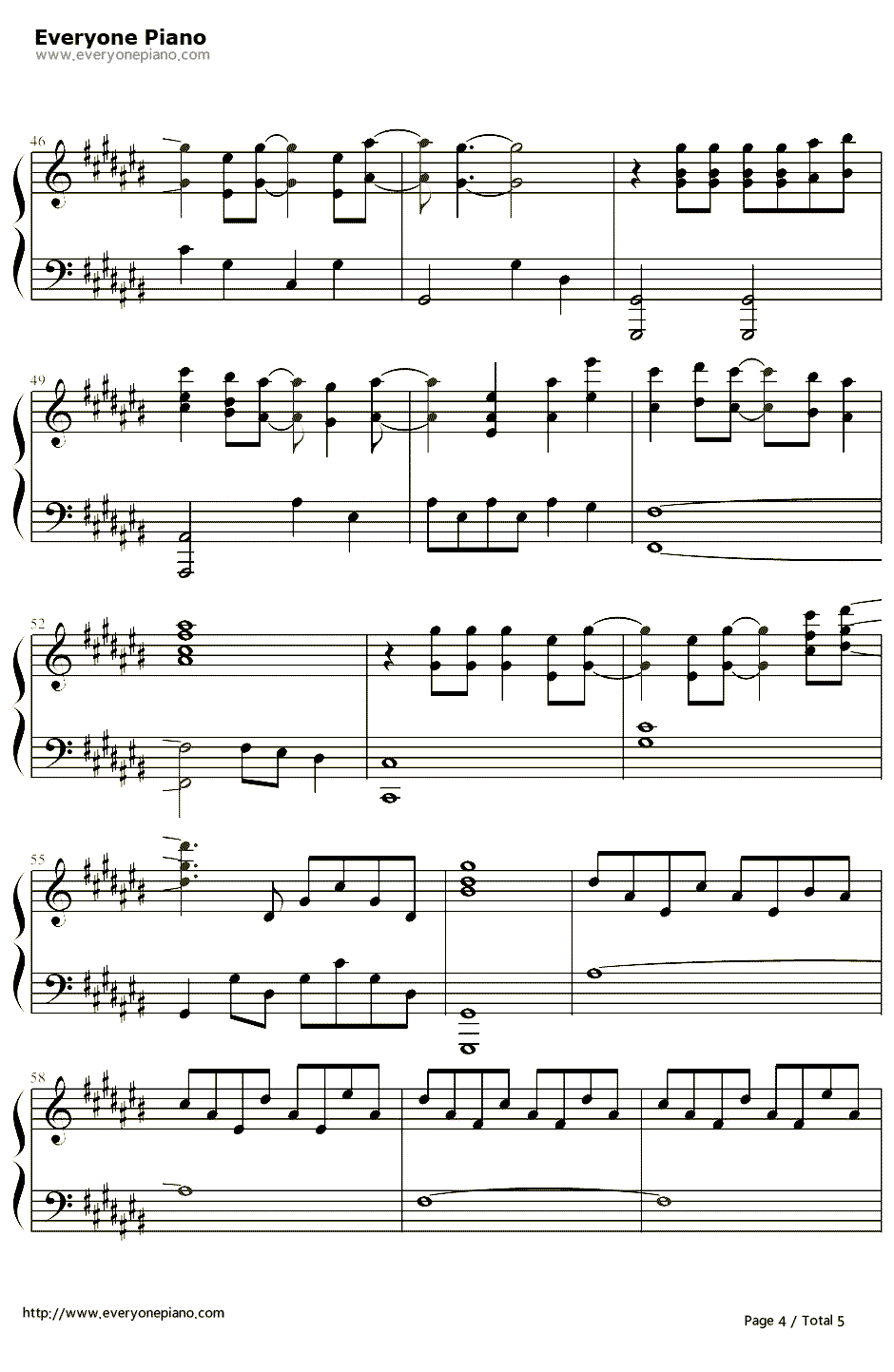 CarryOn钢琴谱-Ali-韩剧信义片尾曲4