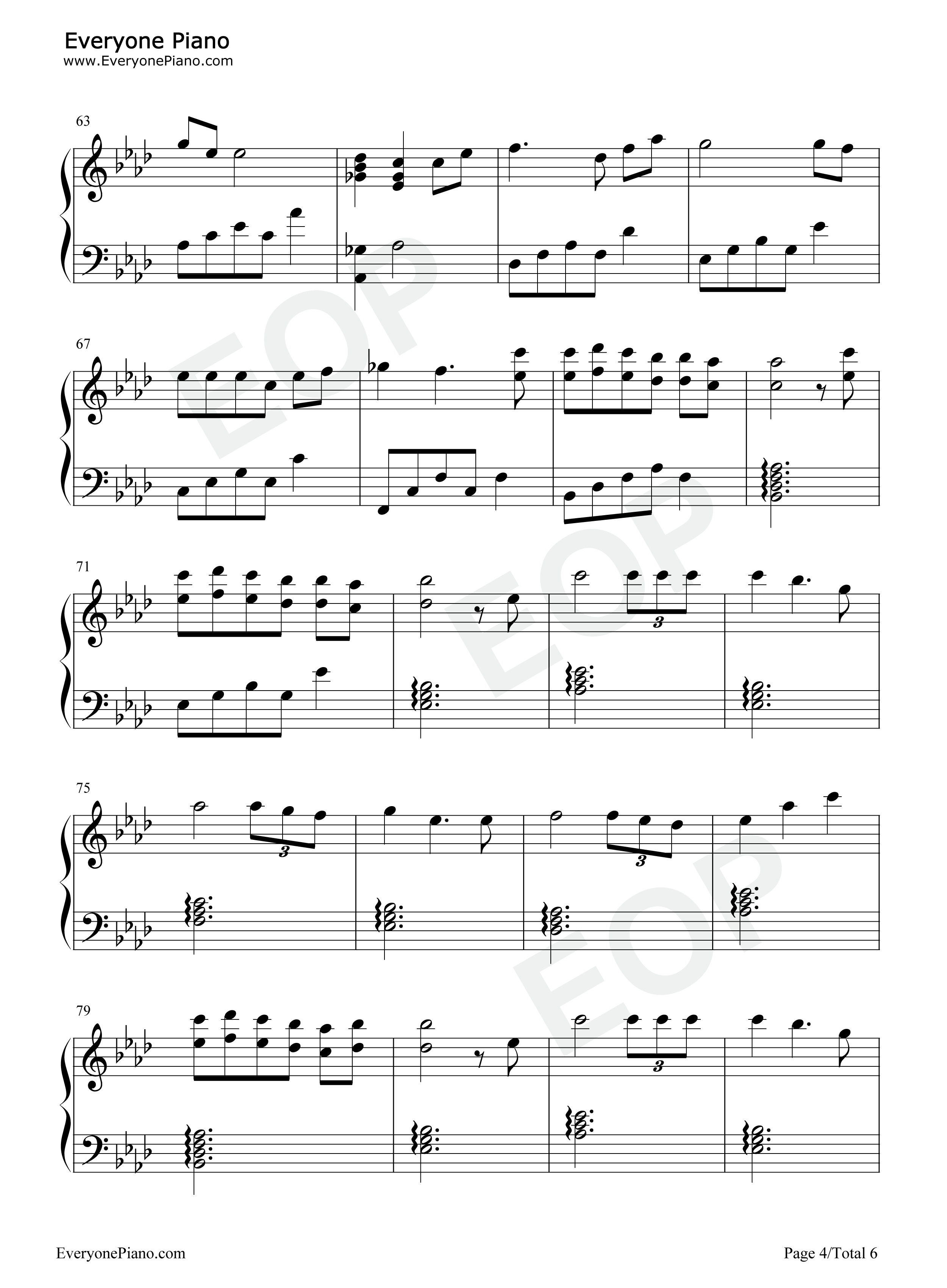 Give You My Heart钢琴谱-IU4