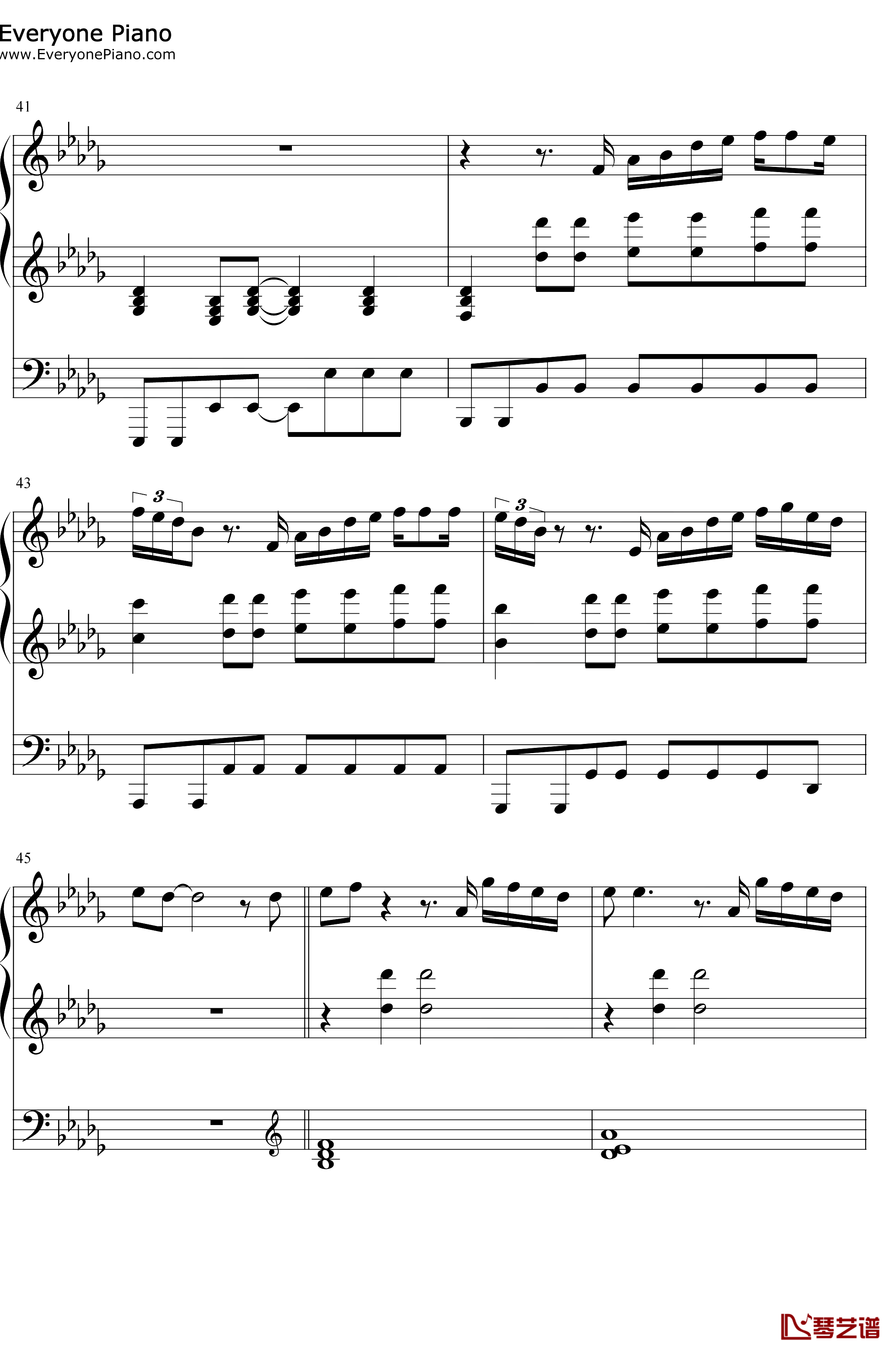 Speechless钢琴谱-Dan+Shay-DanShay6