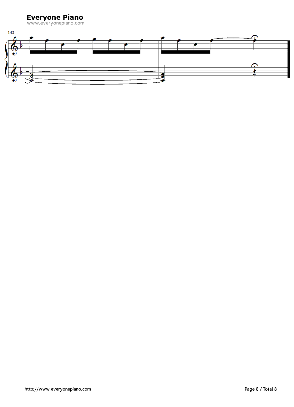 I See You钢琴谱-Leona Lewis-阿凡达主题曲8