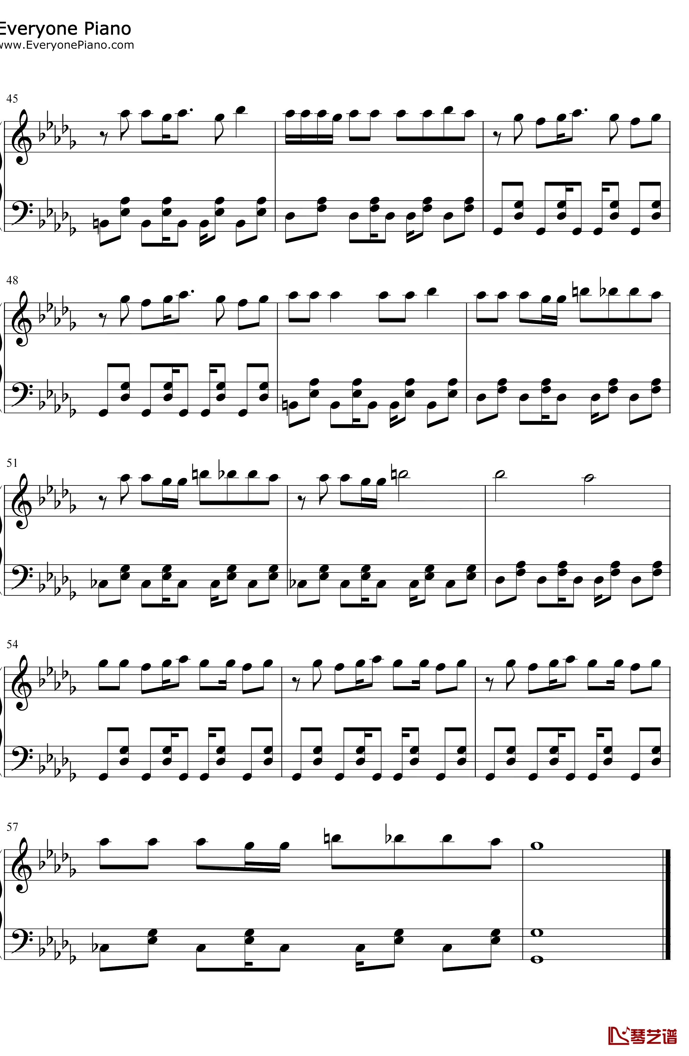Christmasthe Whole YearRound钢琴谱-Sabrina Carpenter4