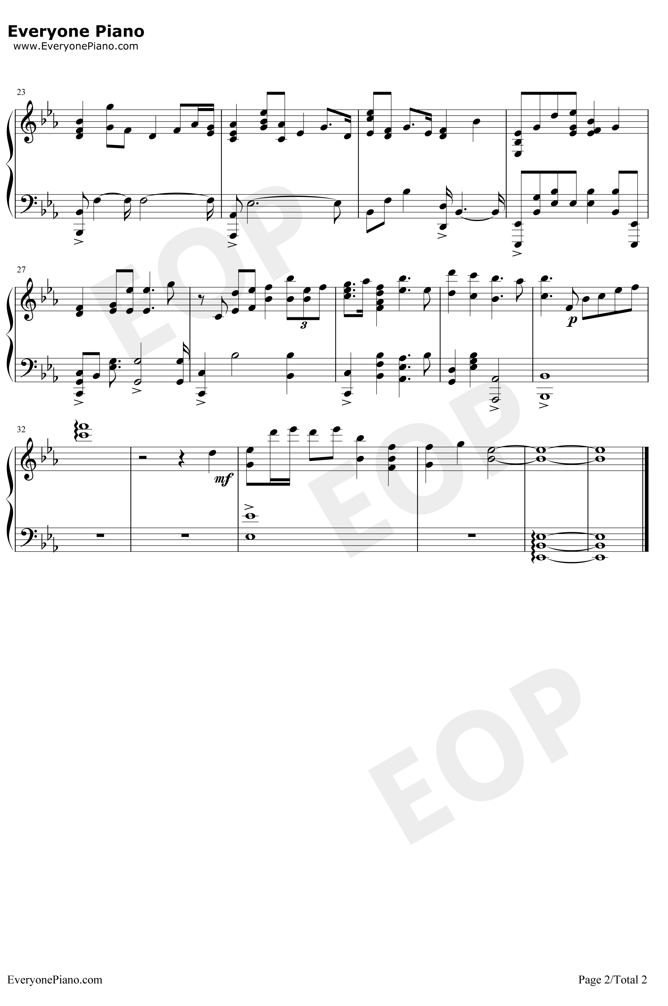 Violet's Letter钢琴谱-EvanCall-紫罗兰永恒花园OST2