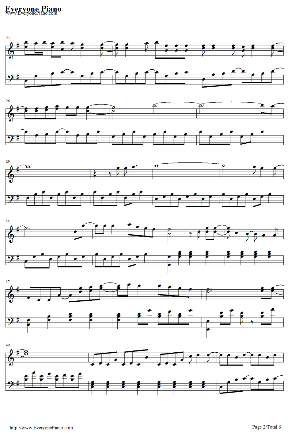 Something in the Water钢琴谱-CarrieUnderwood2