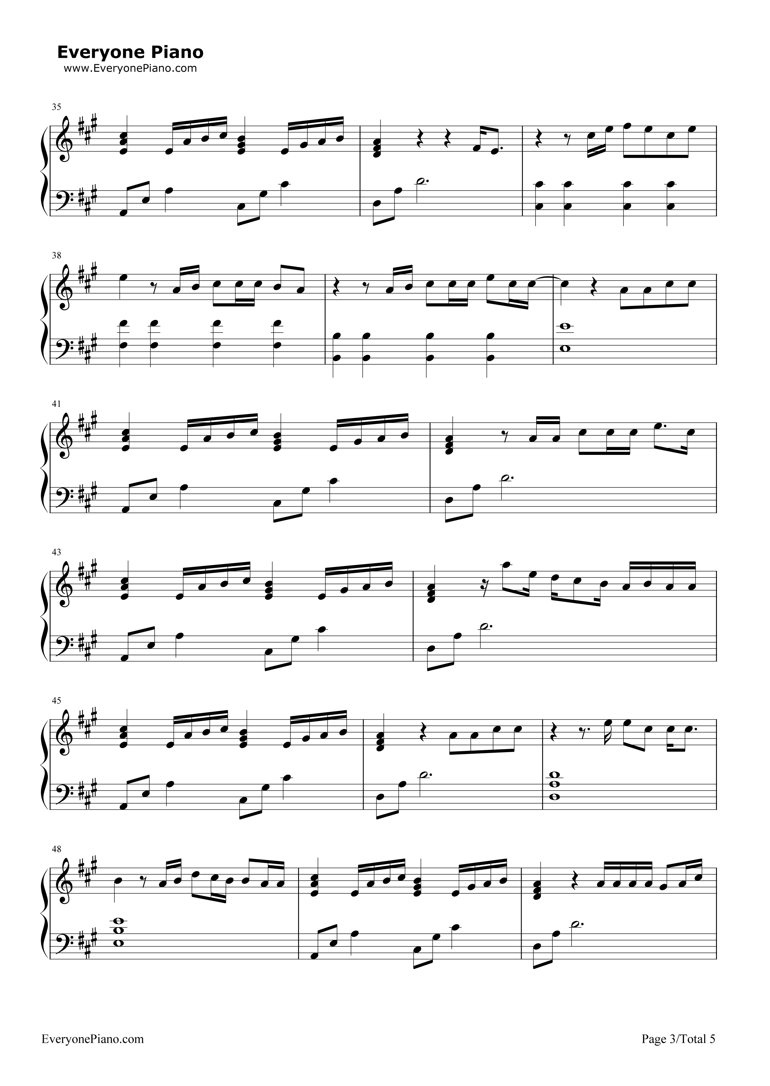 How Would You Feel (Paean)钢琴谱-Ed Sheeran3