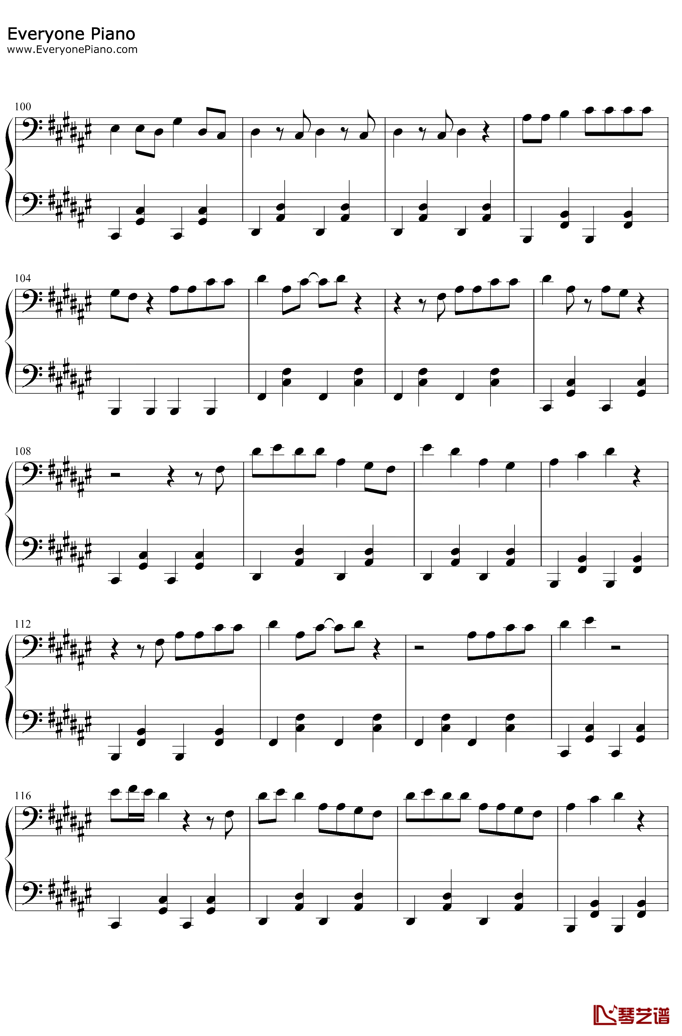 Whiskey Glasses钢琴谱-Morgan Wallen6