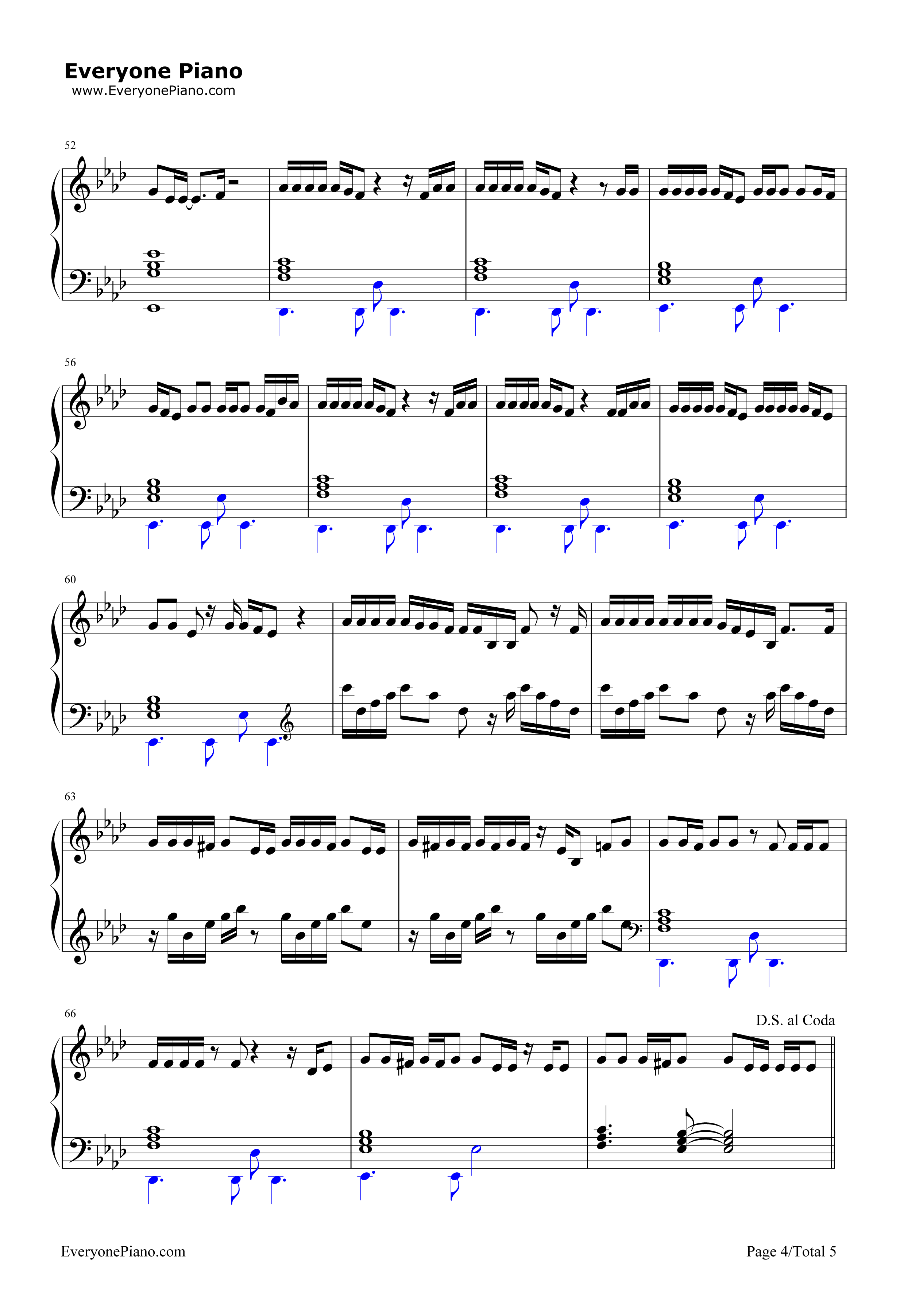 Good for You钢琴谱-Selena Gomez4