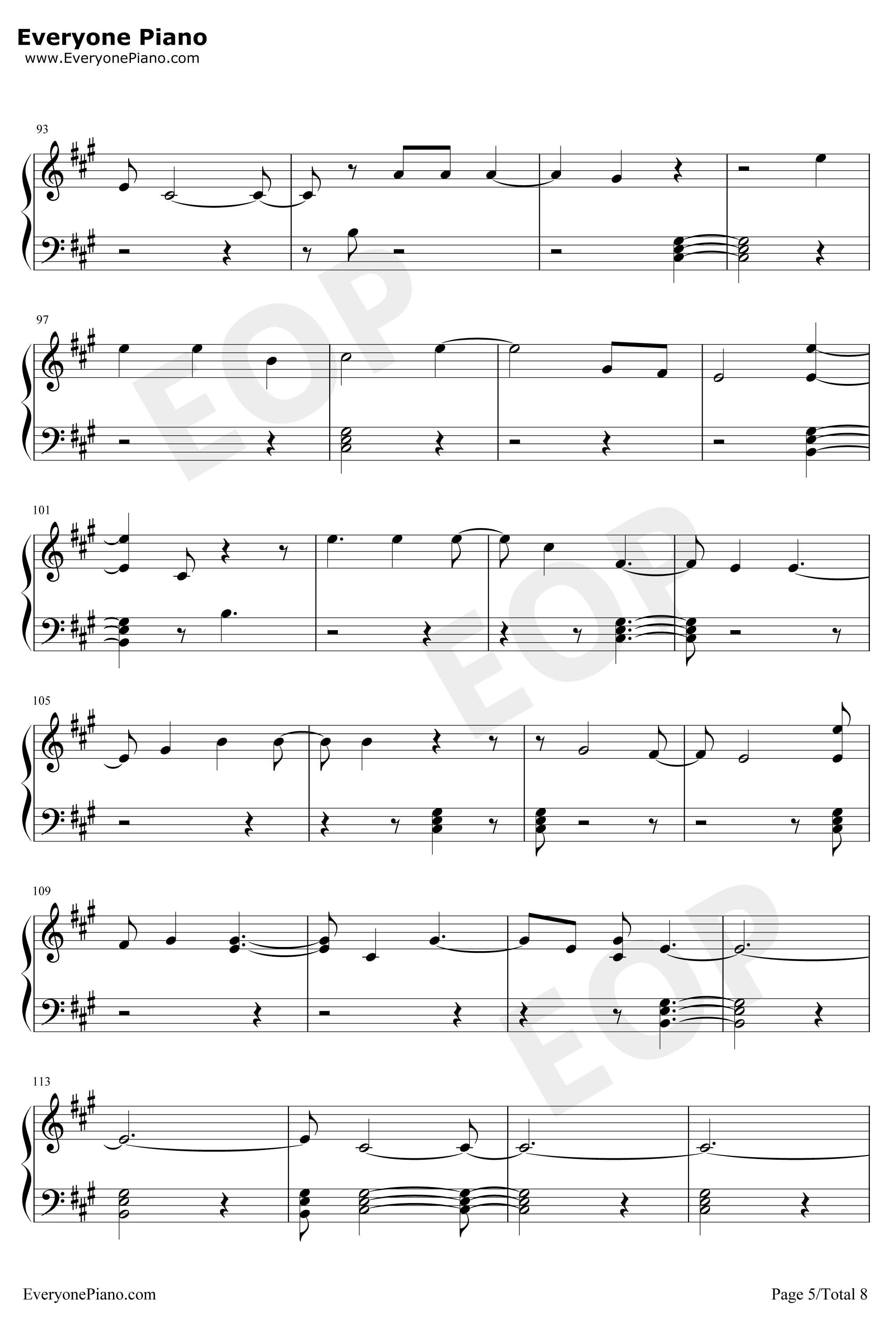 Look What I Found钢琴谱-Lady Gaga5