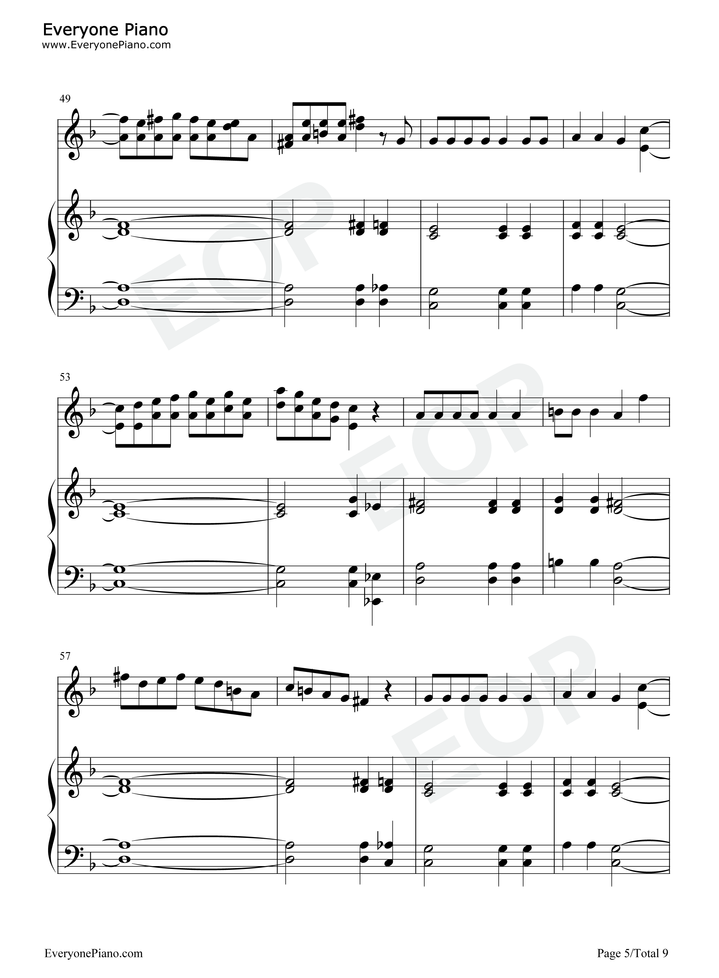 The Devil Went Down To Georgia钢琴谱-Charlie Daniels5