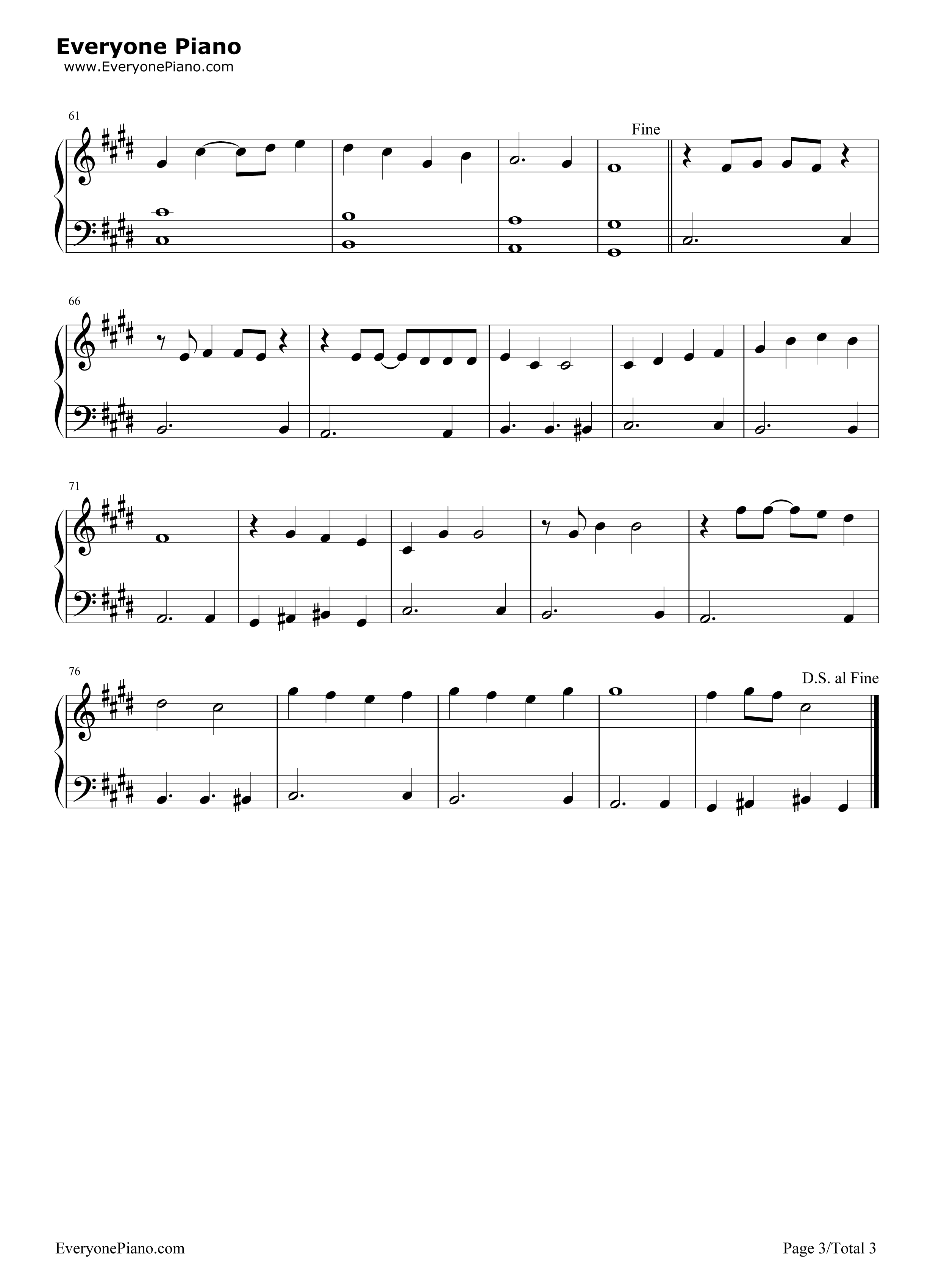 How Long钢琴谱-Charlie Puth3