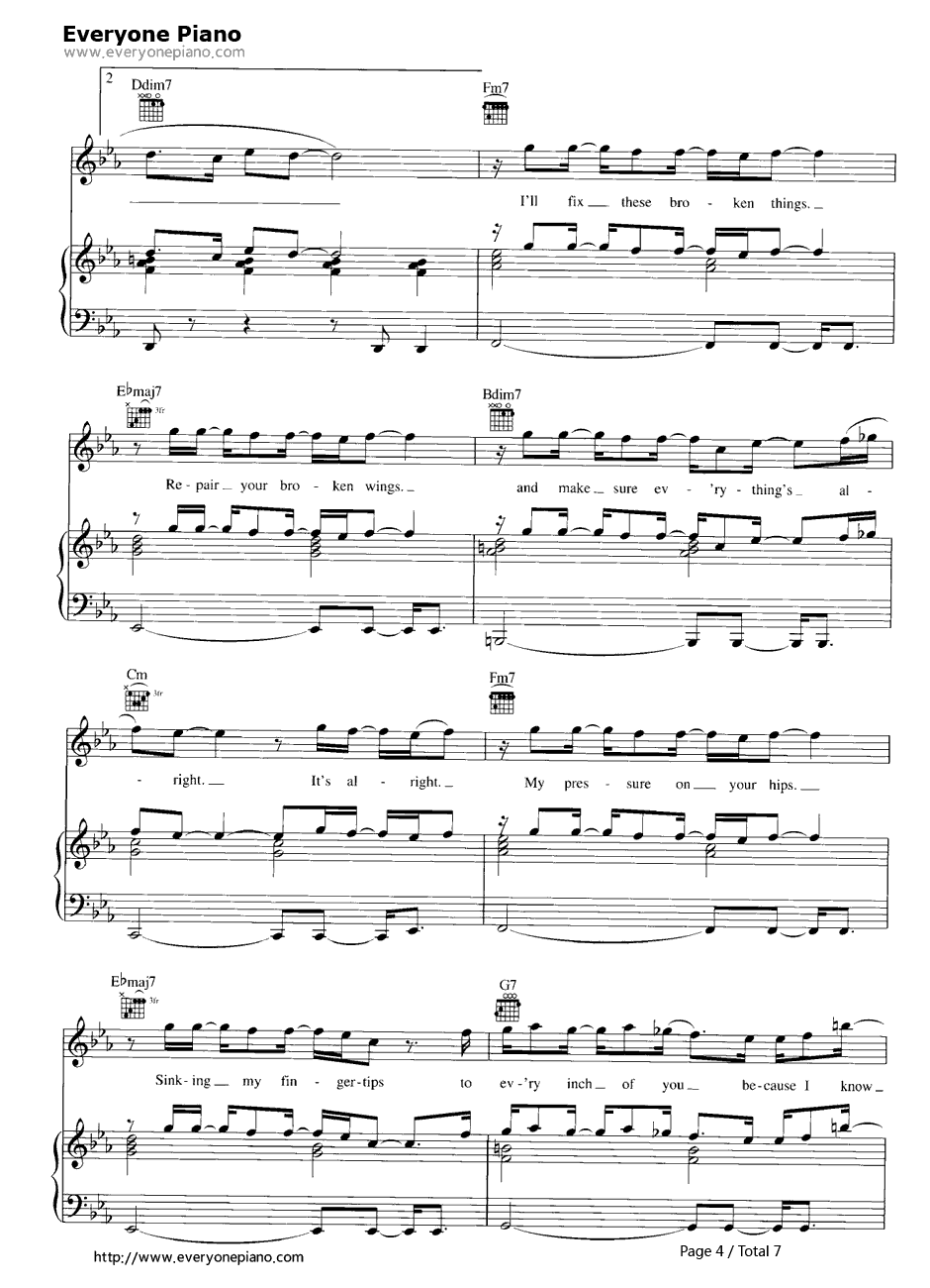 This Love钢琴谱-Maroon54