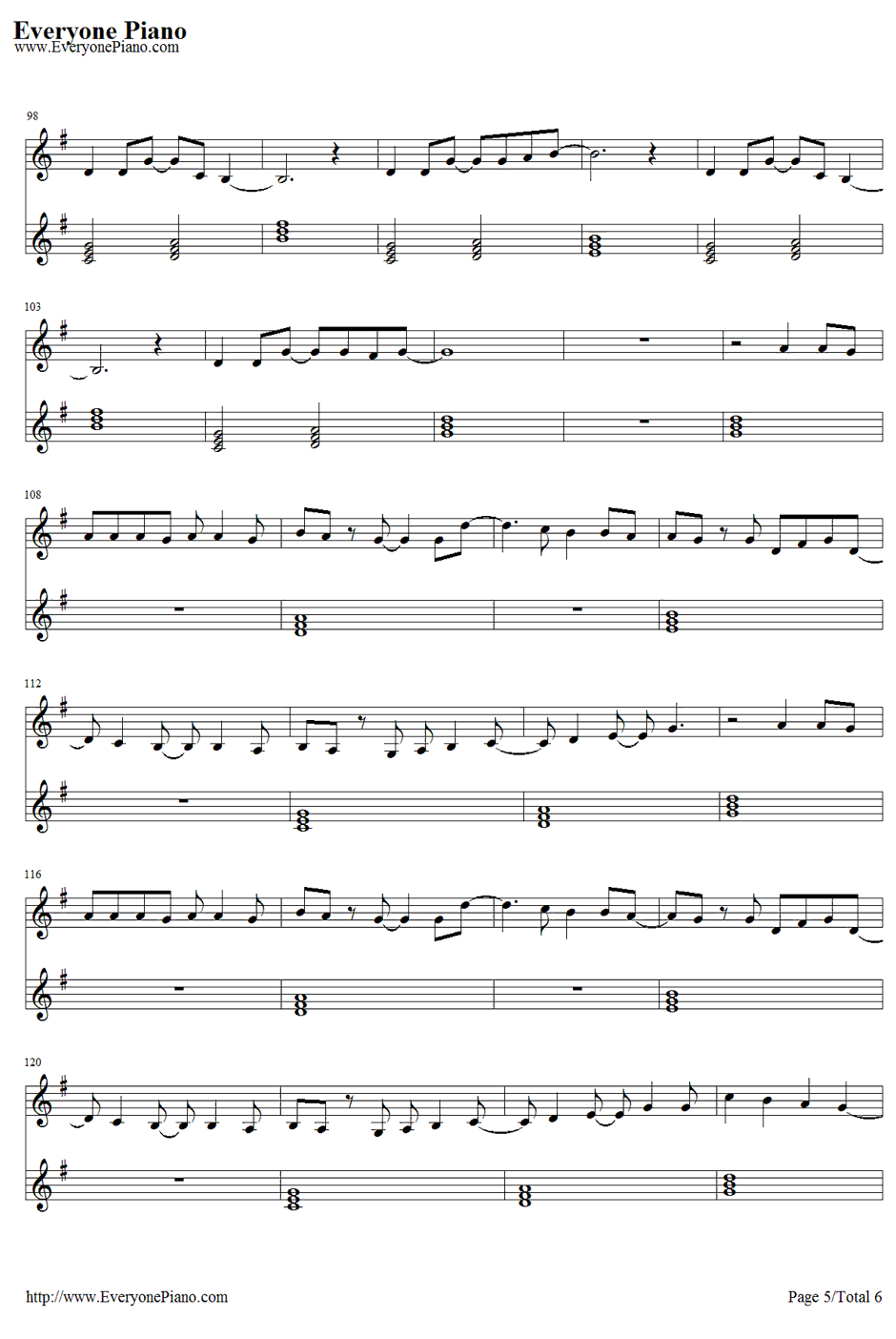 Shine Days钢琴谱-GirlsDeadMonster（LiSA）-AngelBeats!插曲5