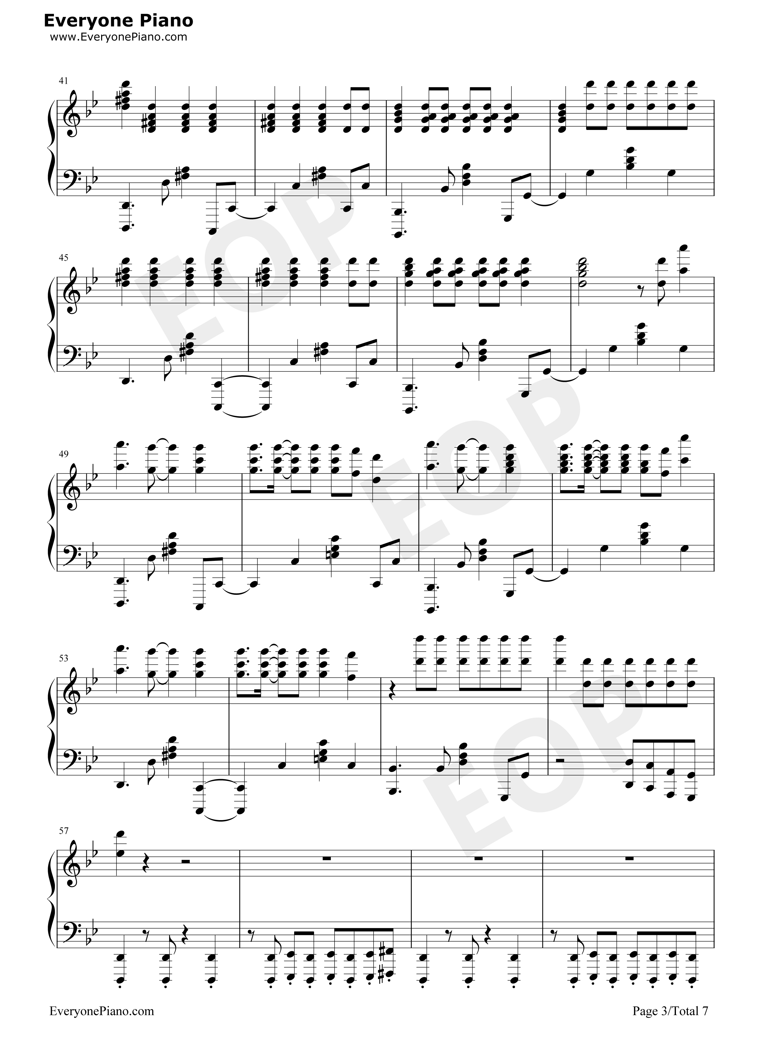 POP STARS钢琴谱-KDA3