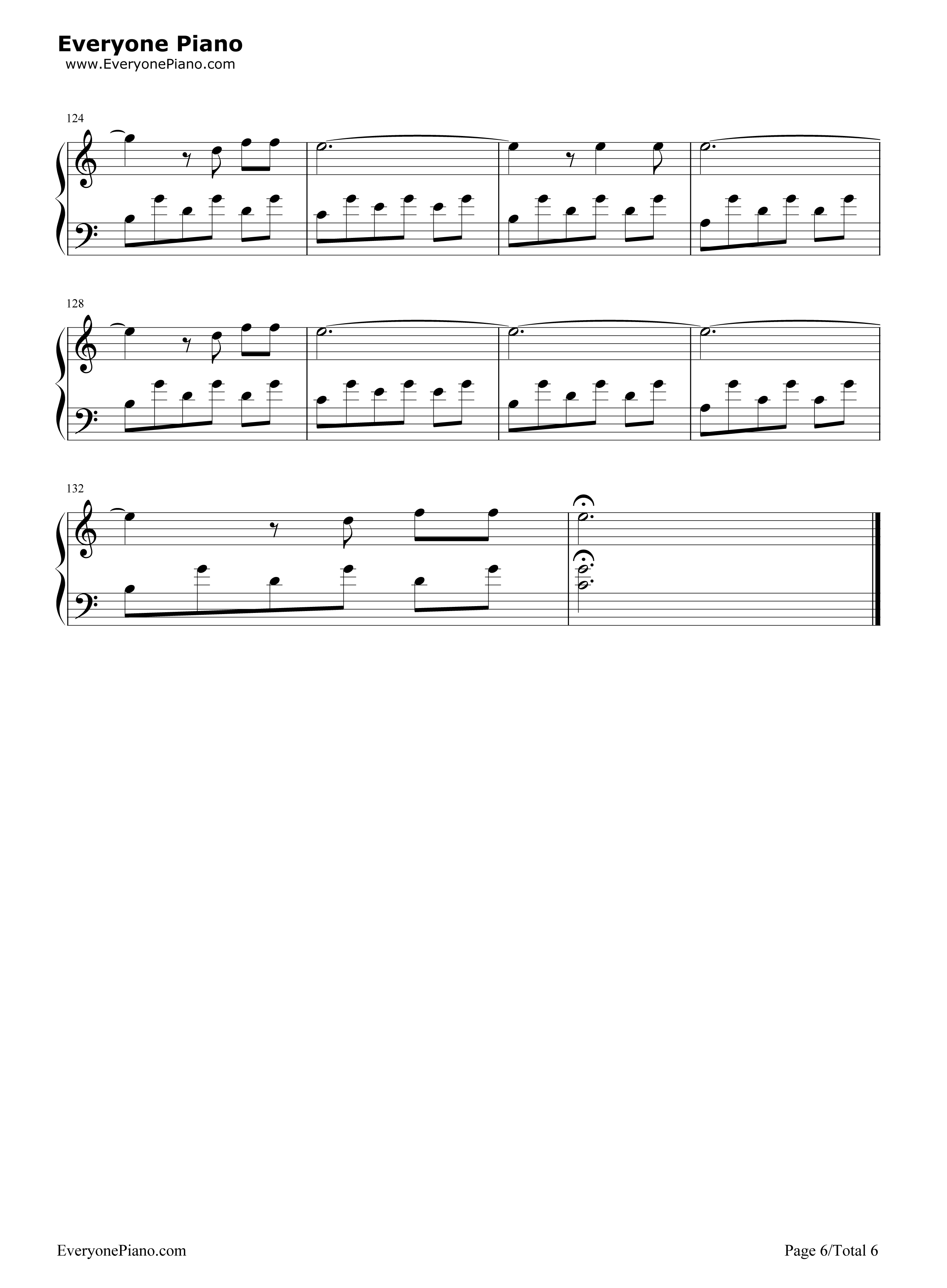 Joy钢琴谱-乔治·温斯顿6