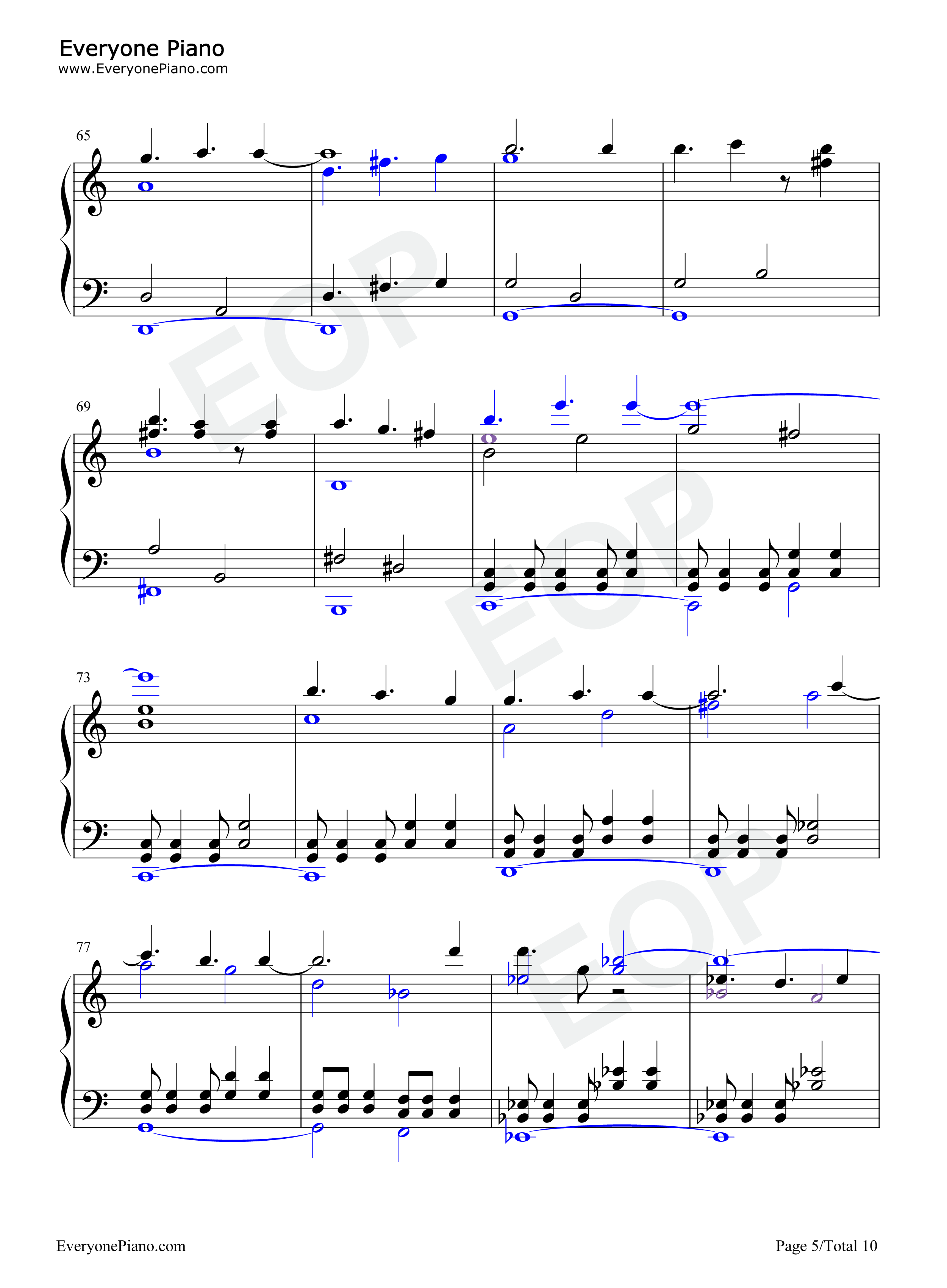 Misterioso钢琴谱-Kalafina5