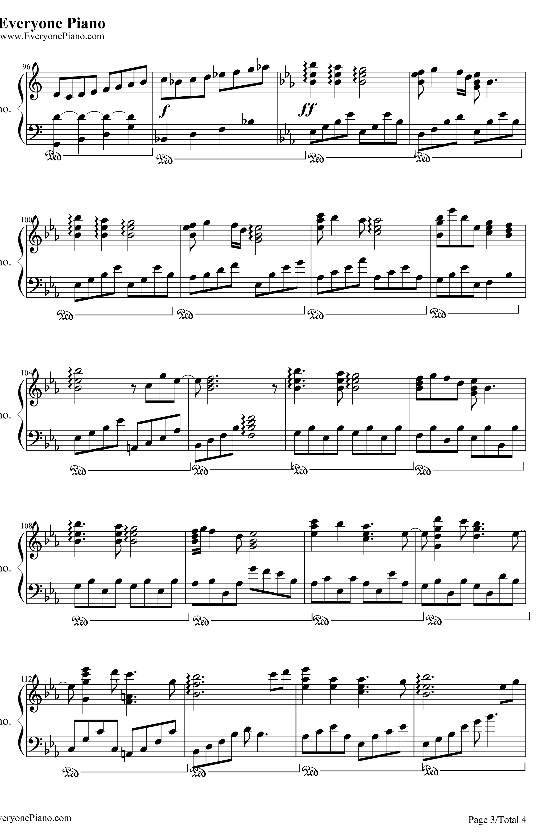 I See the Light钢琴谱-AlanMenken亚伦·孟肯-魔发奇缘主题曲3