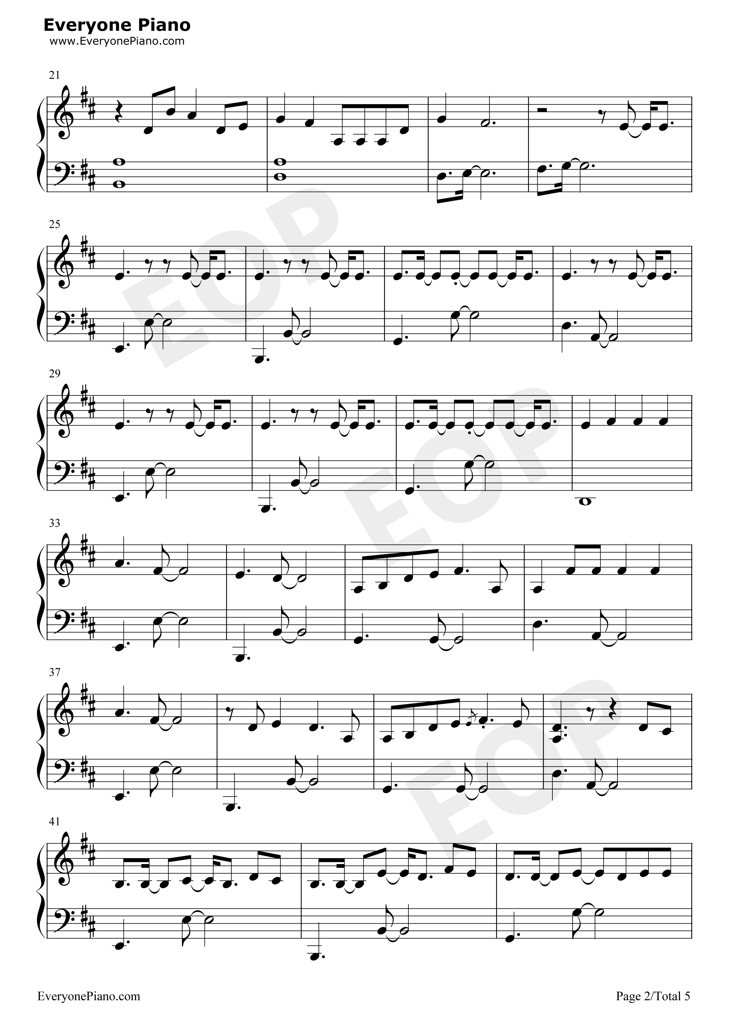 Dont Start Now钢琴谱-Dua Lipa2