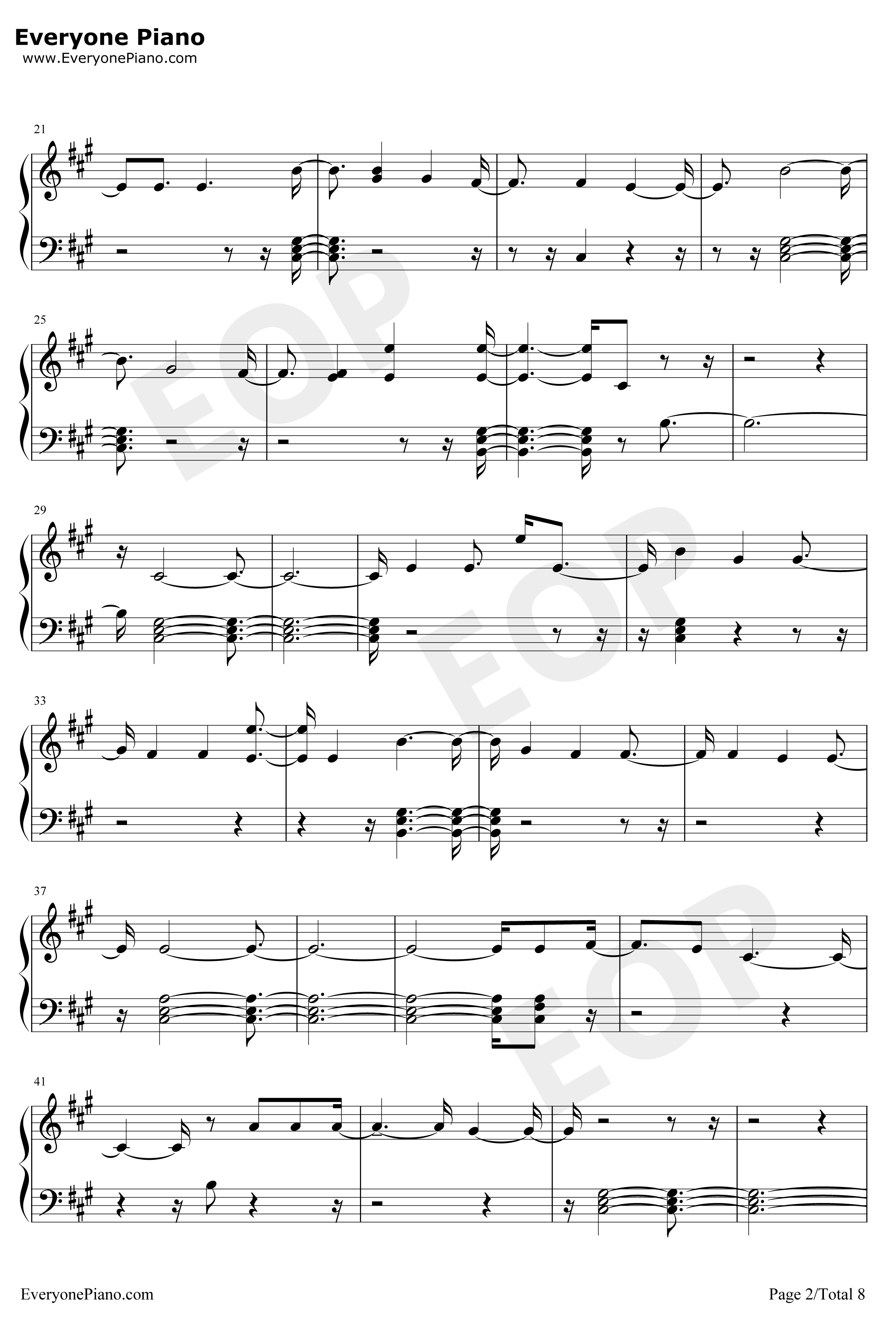 Look What I Found钢琴谱-Lady Gaga2
