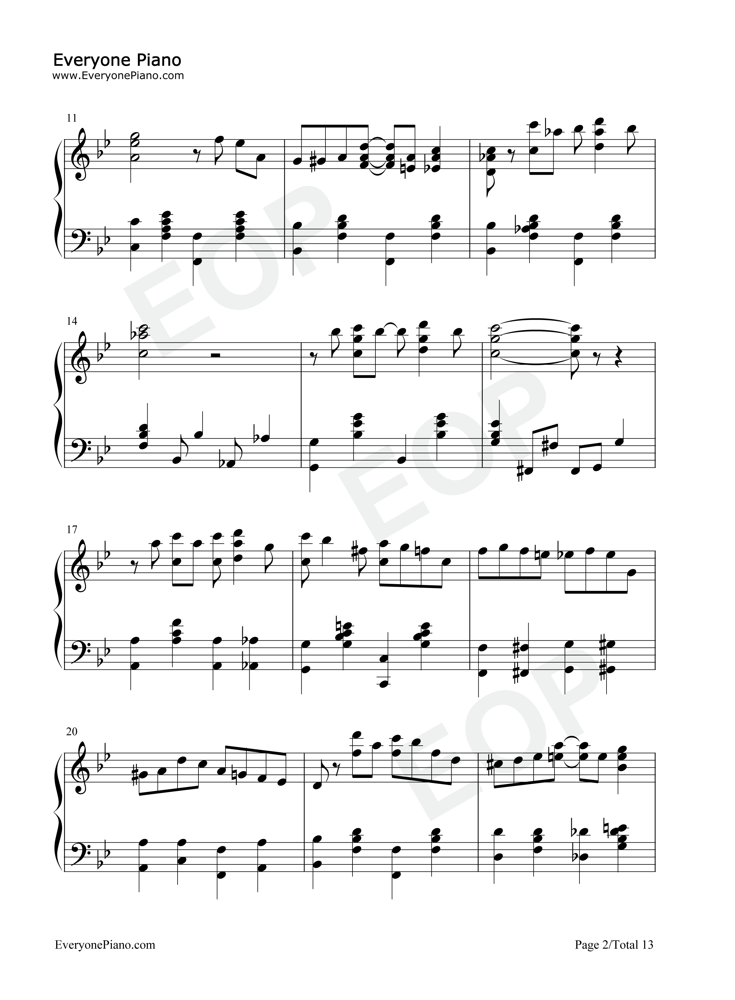 Shreveport Stomp钢琴谱-Jelly Roll Morton2