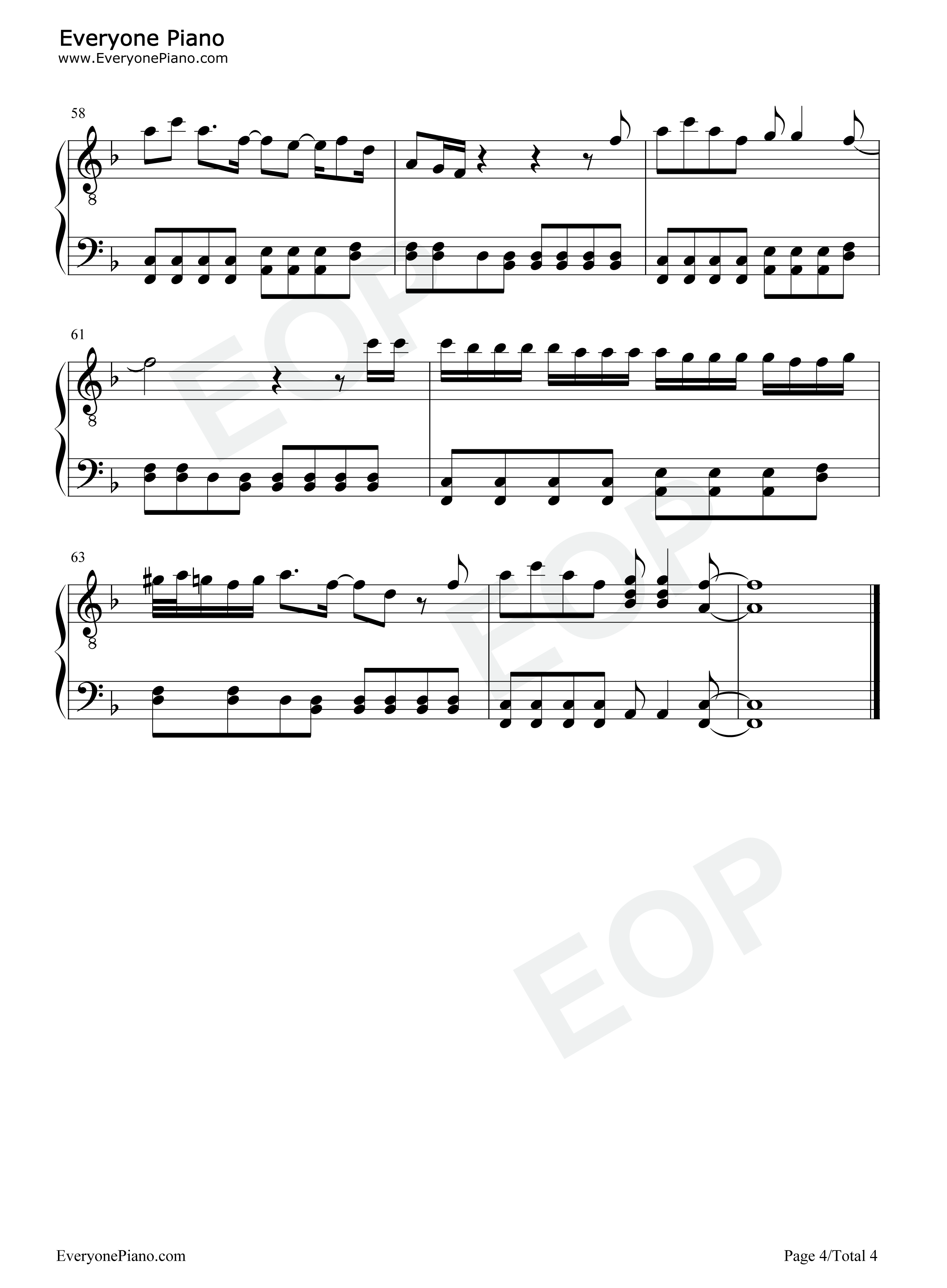 Im Not the Only One钢琴谱-Sam Smith4
