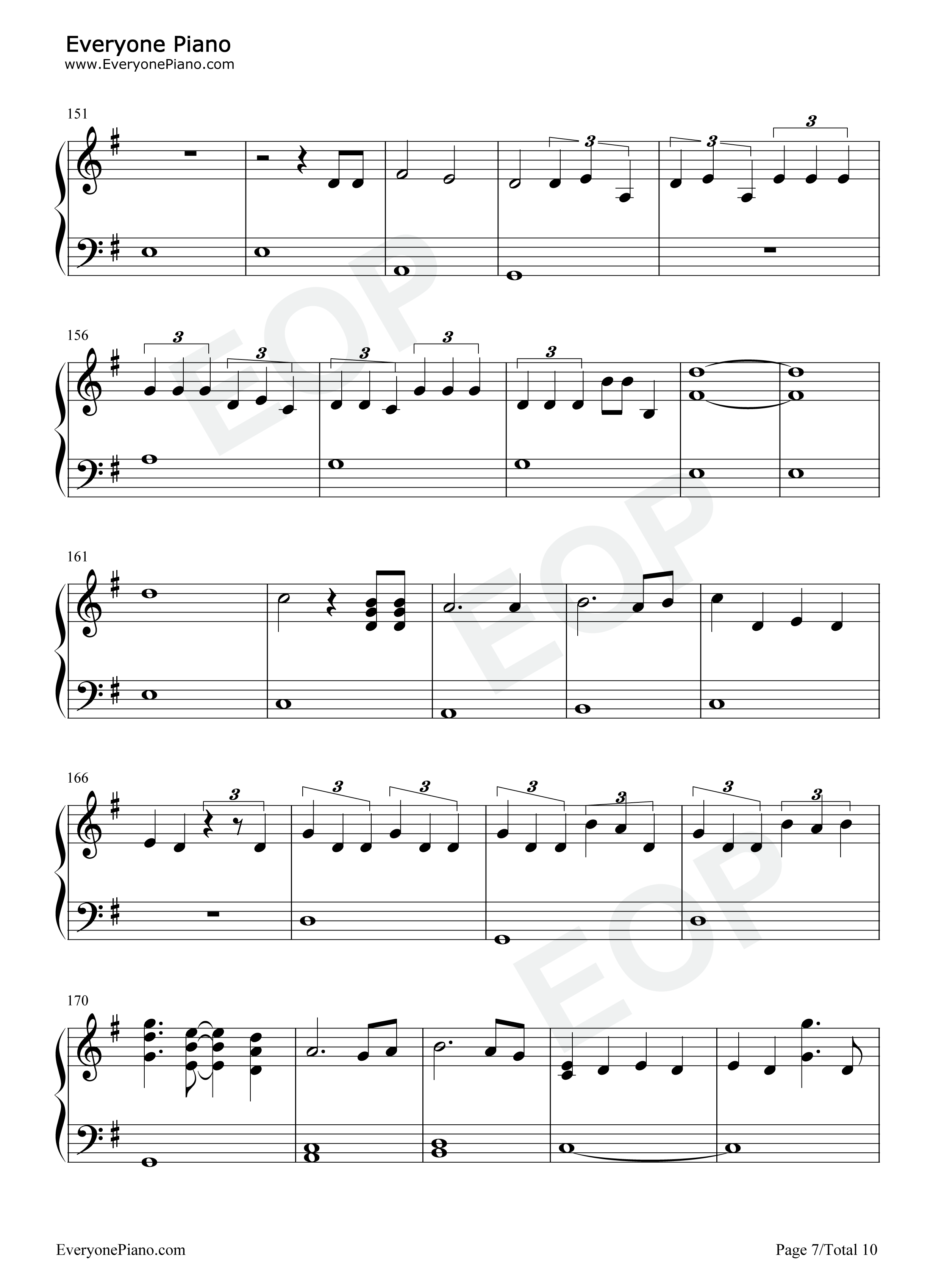 Get Well Soon钢琴谱-Ariana Grande7