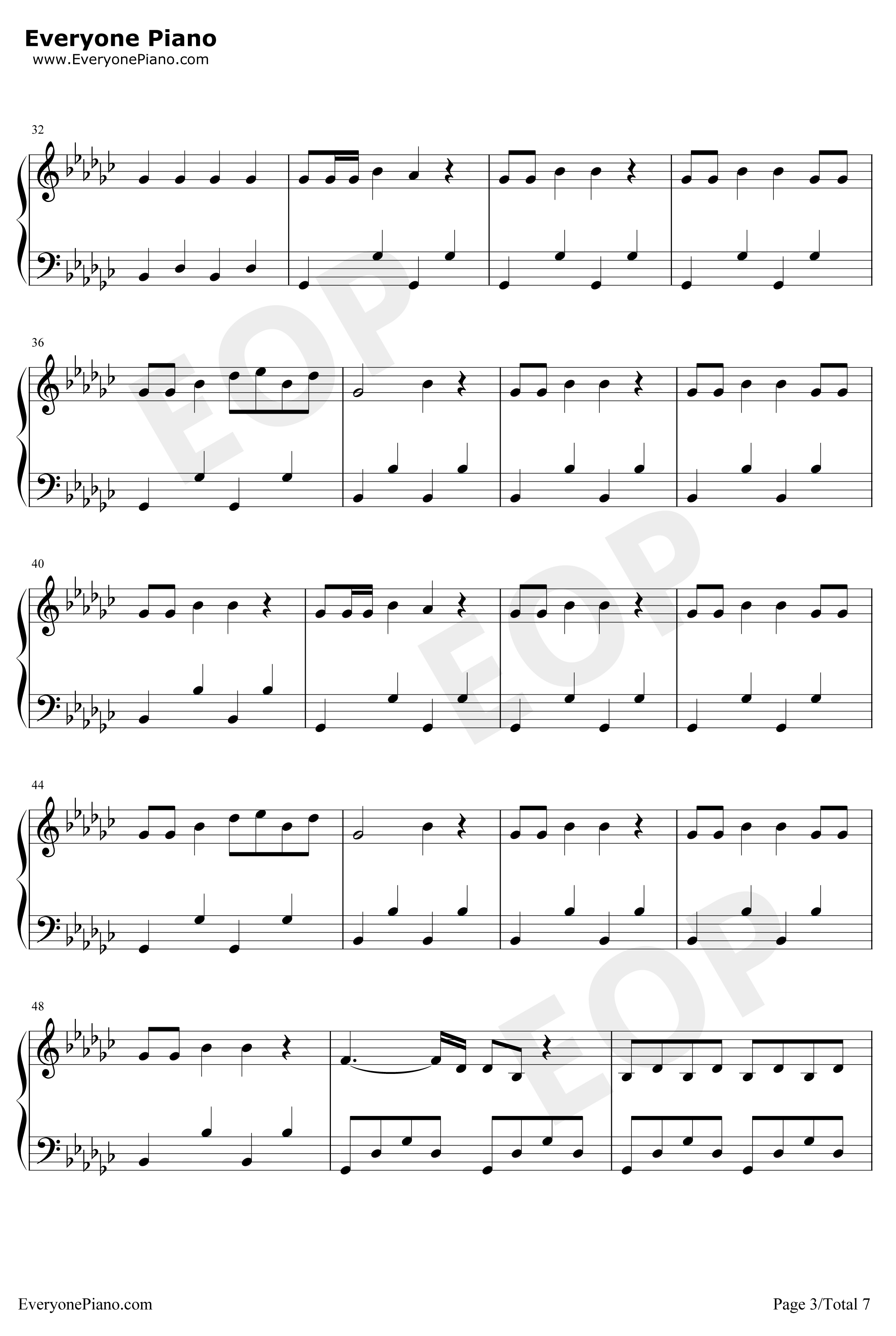 NASA钢琴谱-ArianaGrande3