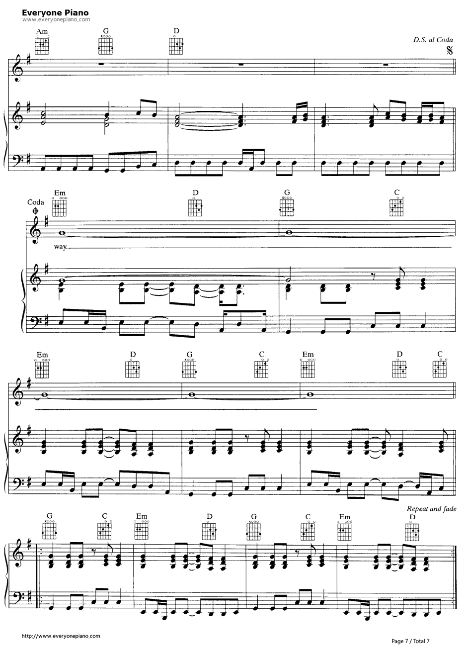 More Thana Feeling钢琴谱-Boston7