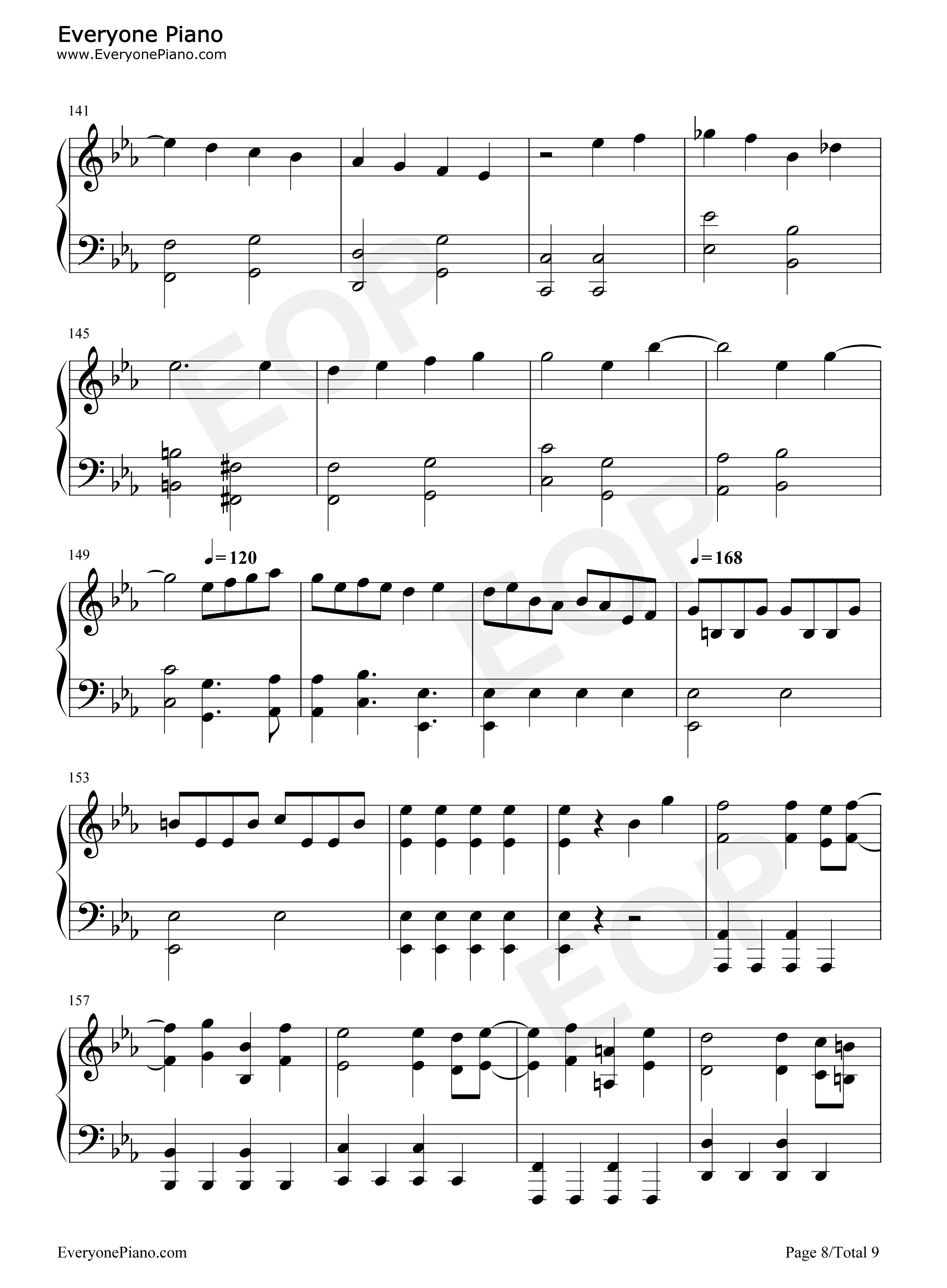 馬と鹿钢琴谱-米津玄师8