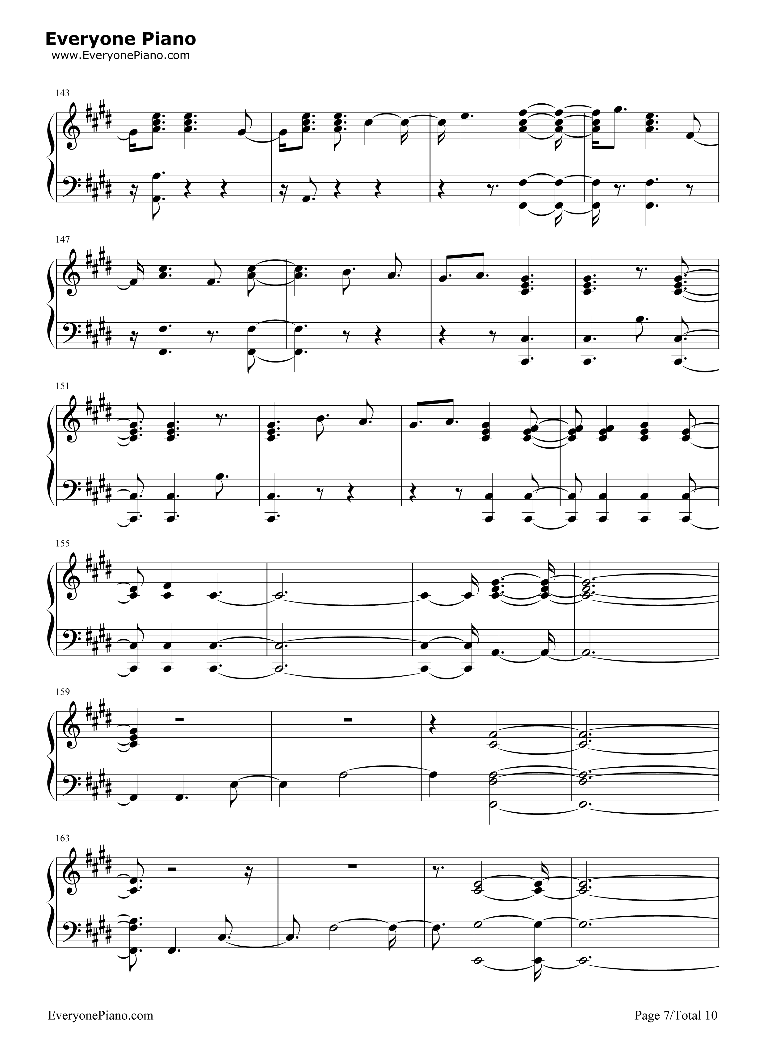 Witness钢琴谱-Katy Perry7