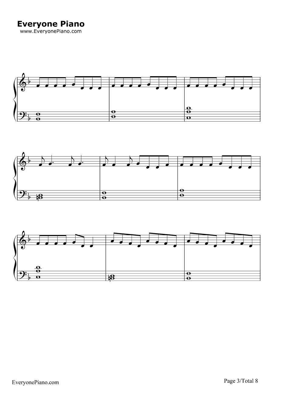 Here钢琴谱-AlessiaCara3