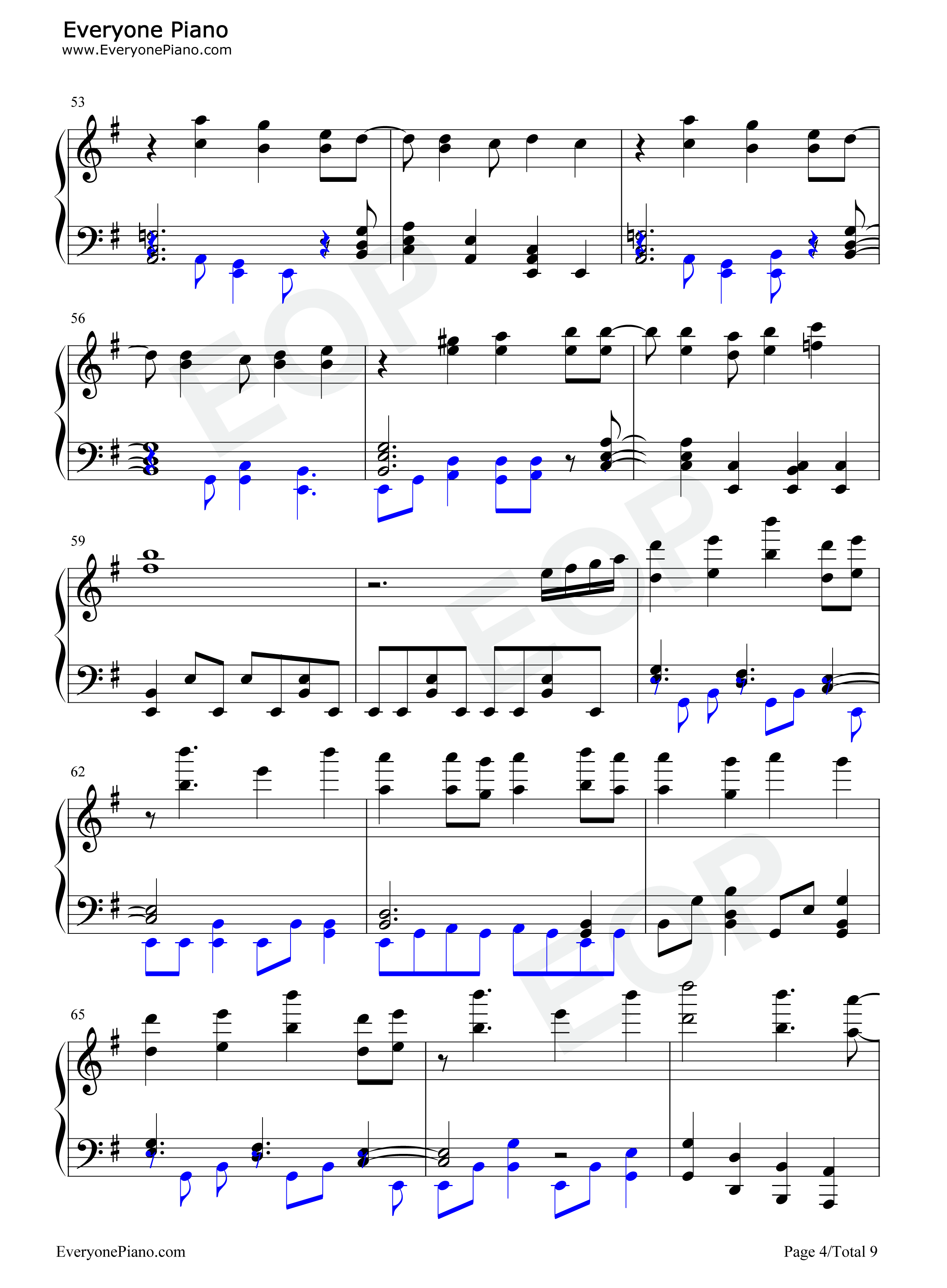 Black Shout钢琴谱-Roselia4