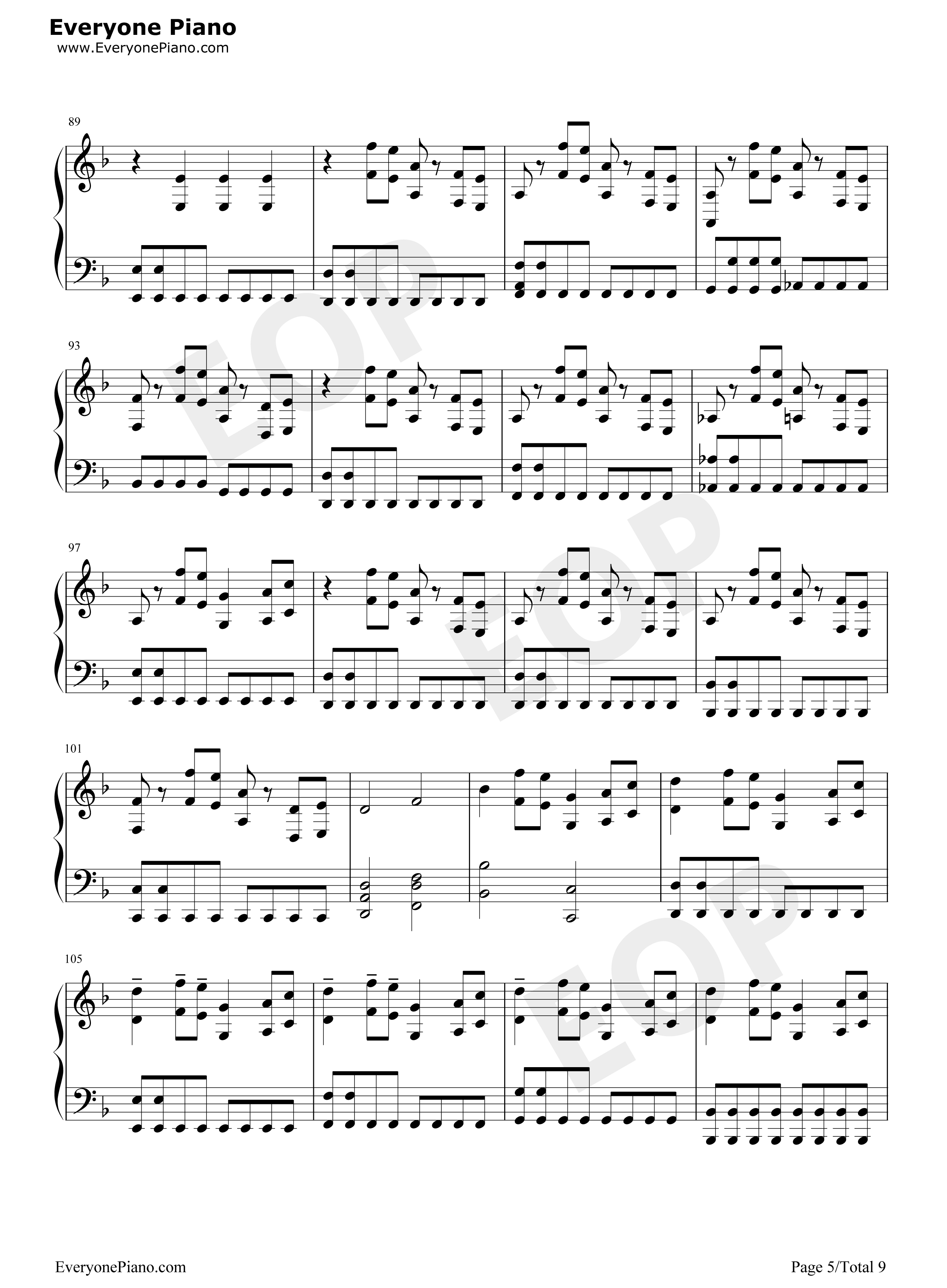 Pacific Rim Main Theme钢琴谱-Ramin Djawadi5