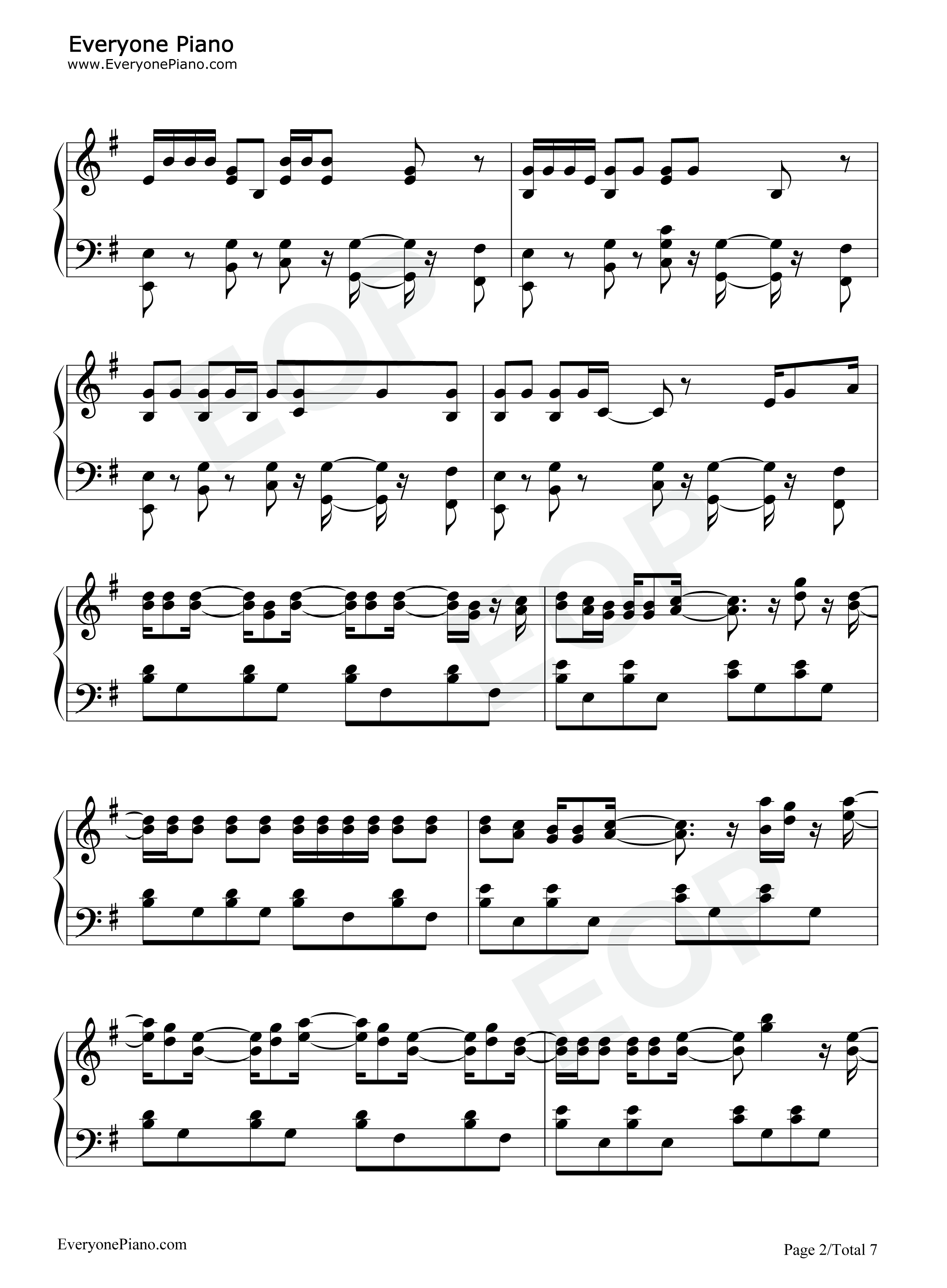 American Kids钢琴谱-Kenny Chesney2