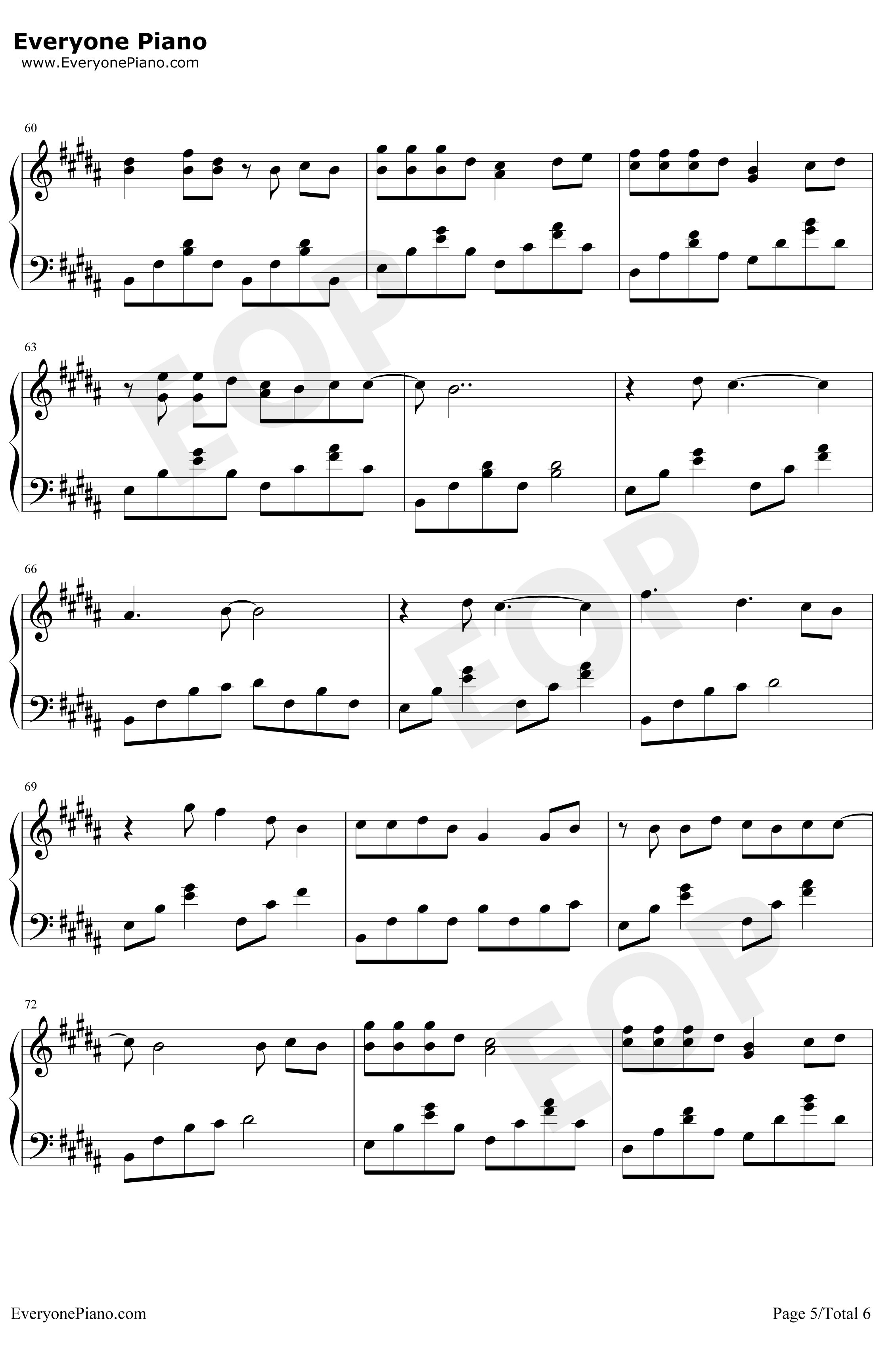 青柠钢琴谱-徐秉龙5