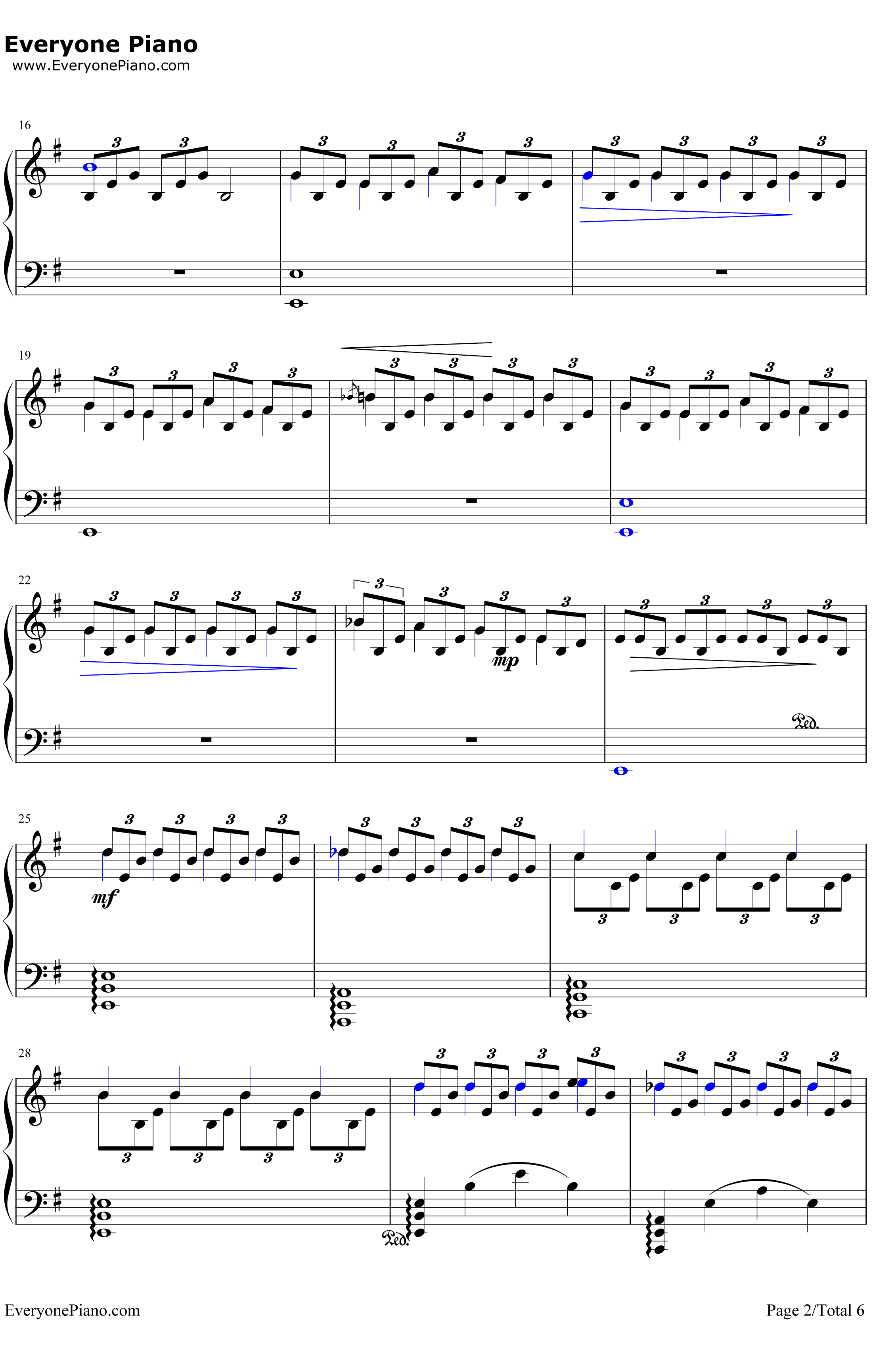 The Last of Us钢琴谱-GustavoSantaolalla-《美国末日》主题钢琴曲2