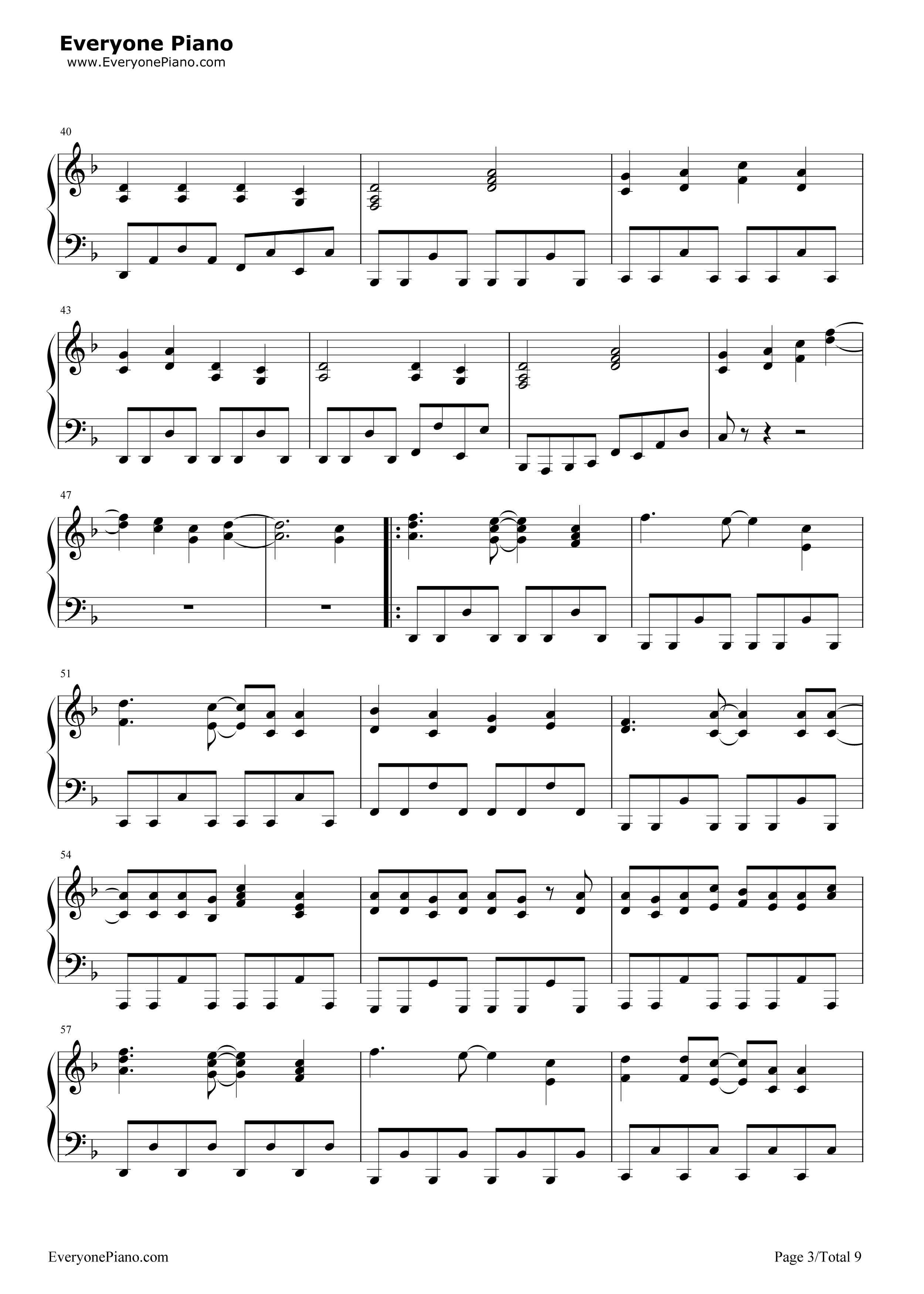 からくり卍ばーすと钢琴谱-镜音リンAppend 镜音レンAppend3