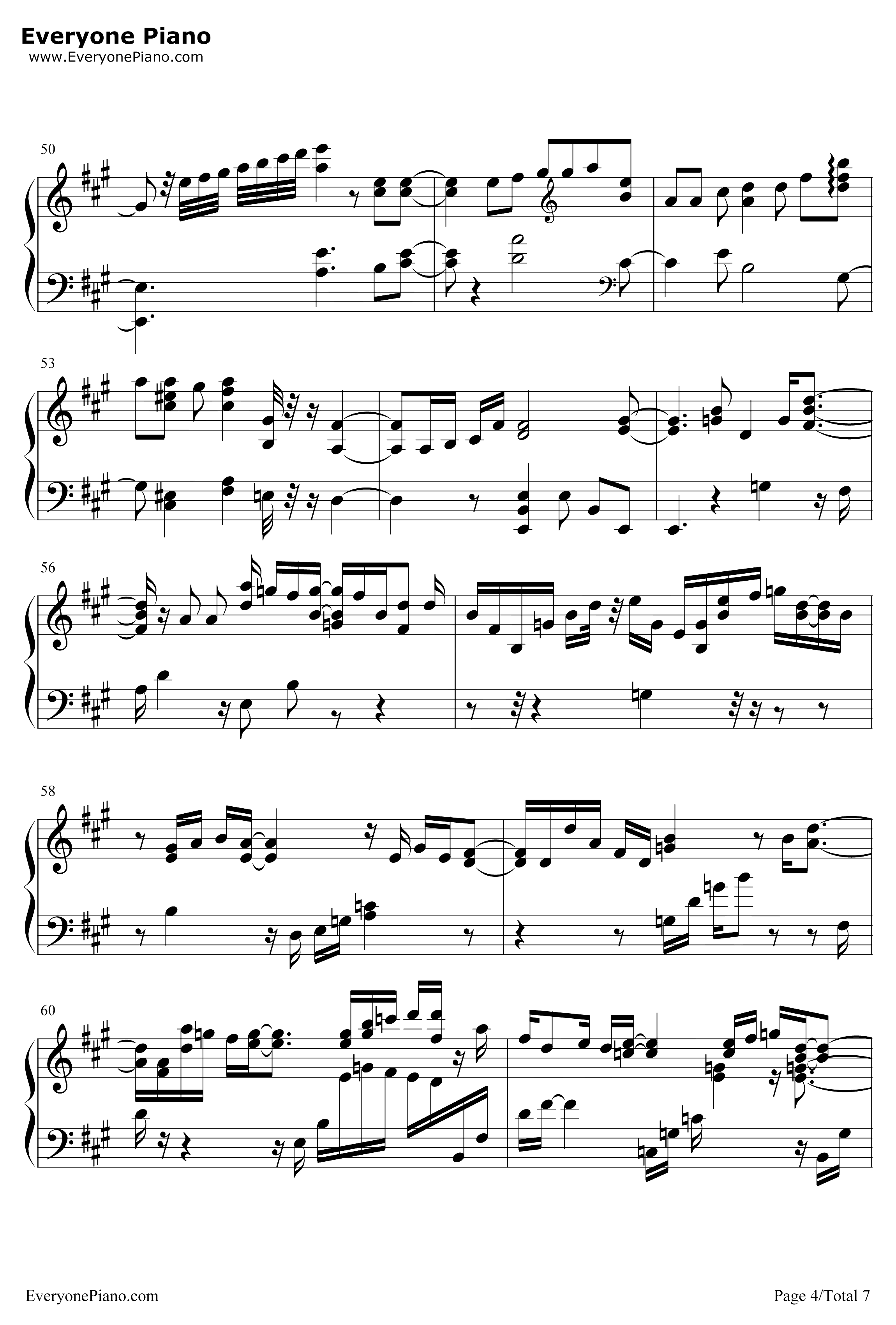 Once in a While Talk of The Old Days钢琴谱-加藤登纪子-红猪OST4