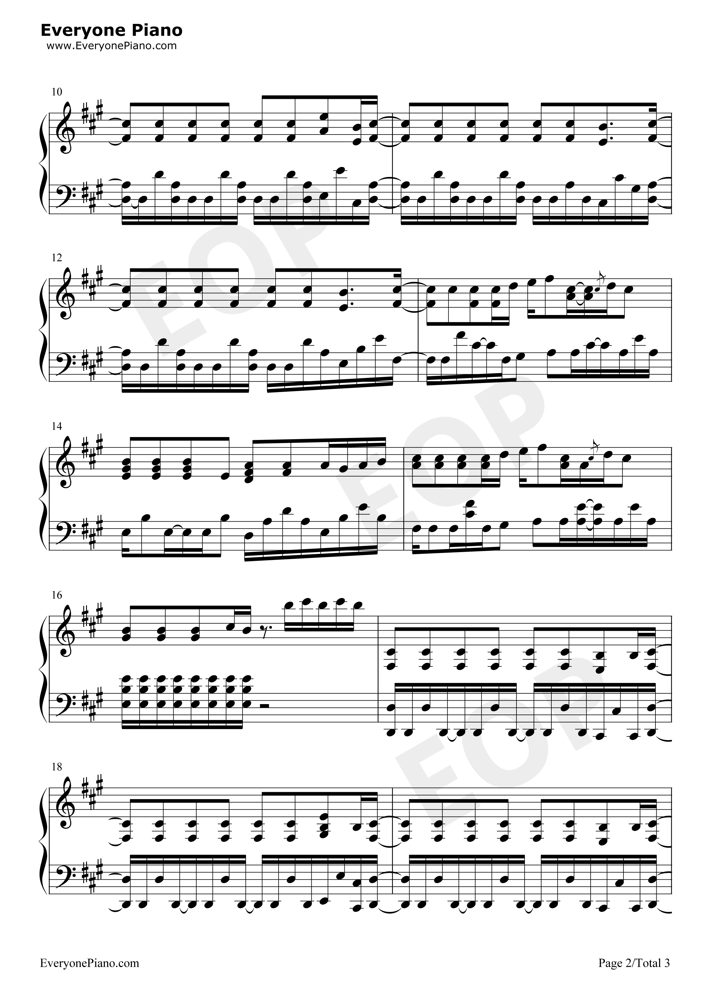 Those Everyday Feels钢琴谱-Kevin Penkin2