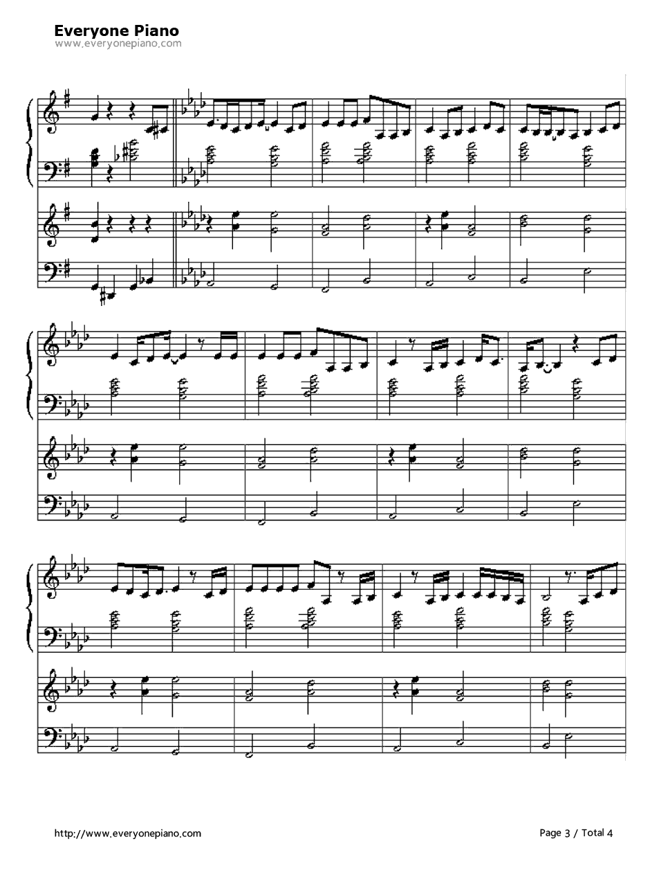 Father and Son钢琴谱-CatStevens3