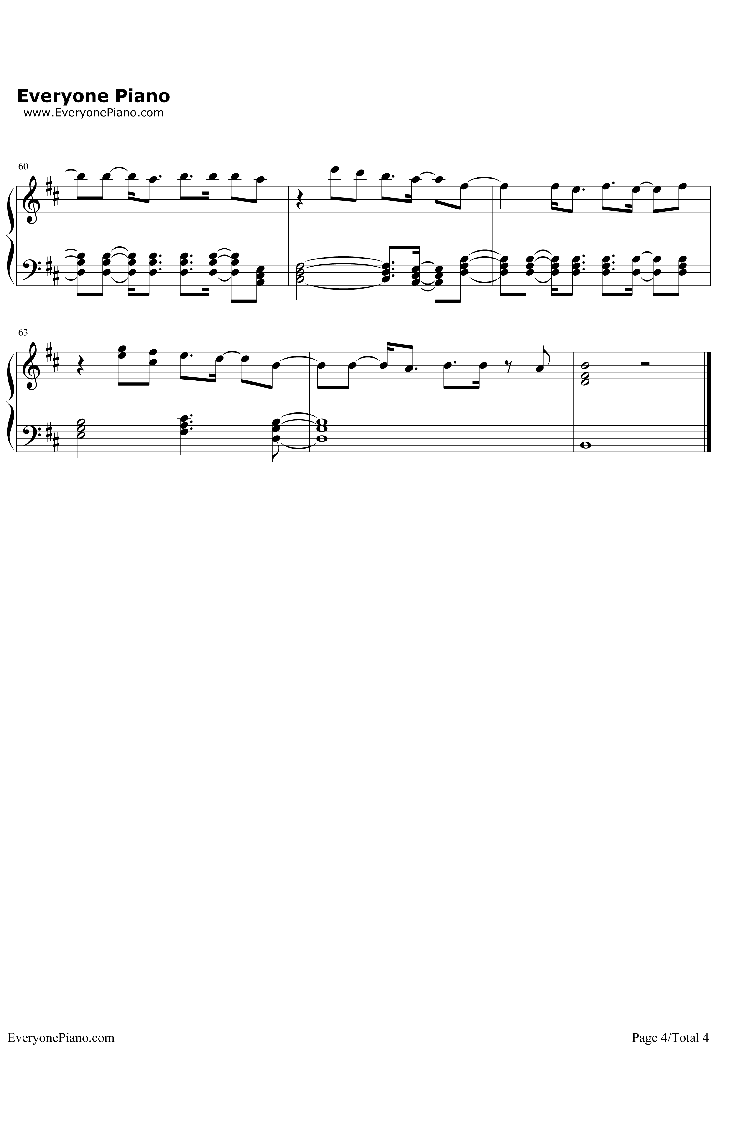 WhatIDidforLove钢琴谱-DavidGuetta4