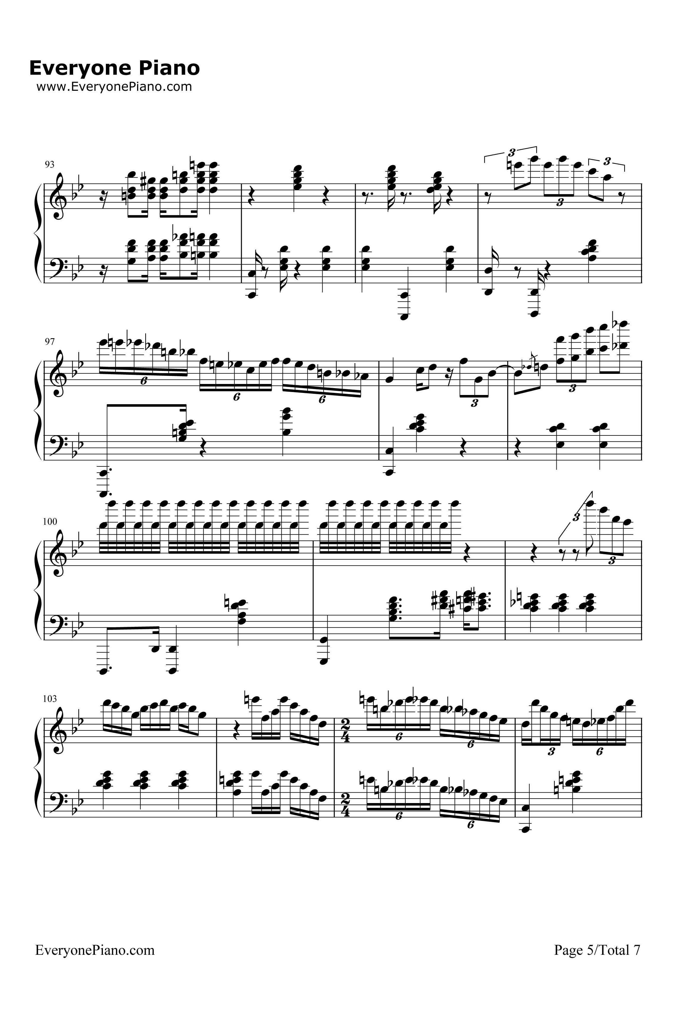 Our Love钢琴谱-BrianCulbertson-爱情公寓2片尾曲5