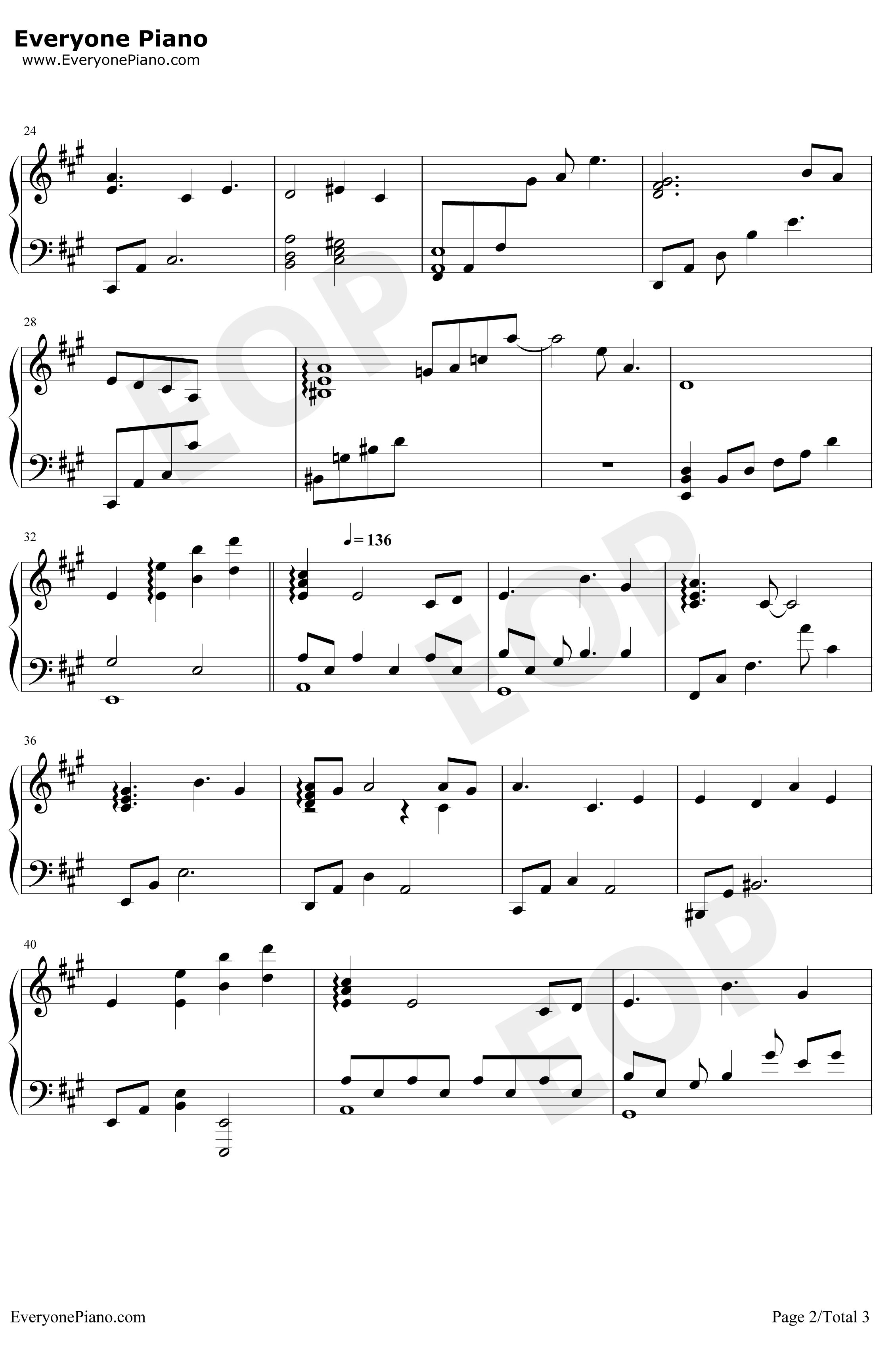 Fairy Wreath钢琴谱-MANYO-游戏FLOWERS插曲2