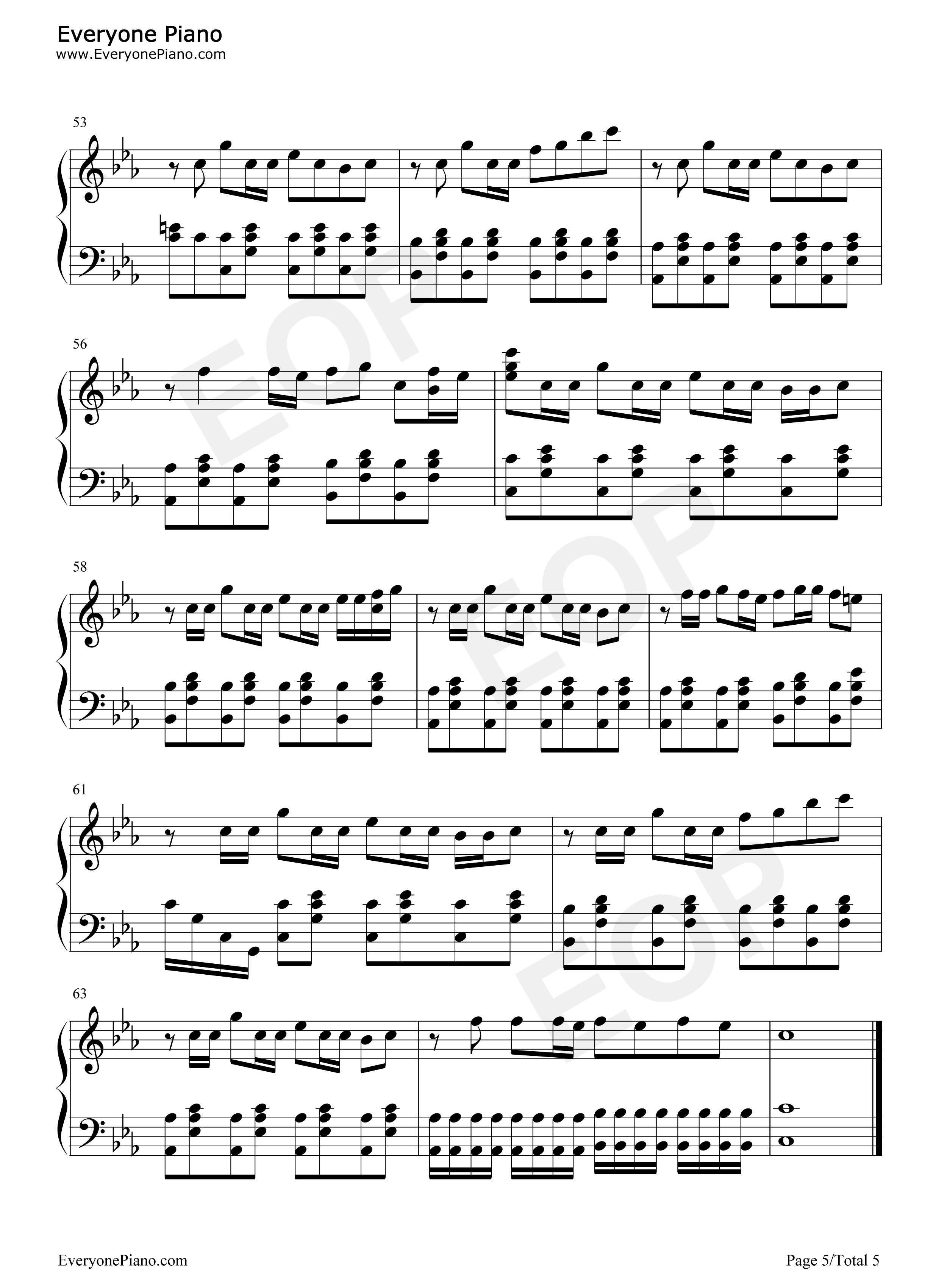 Relics钢琴谱-猎豹移动公司5