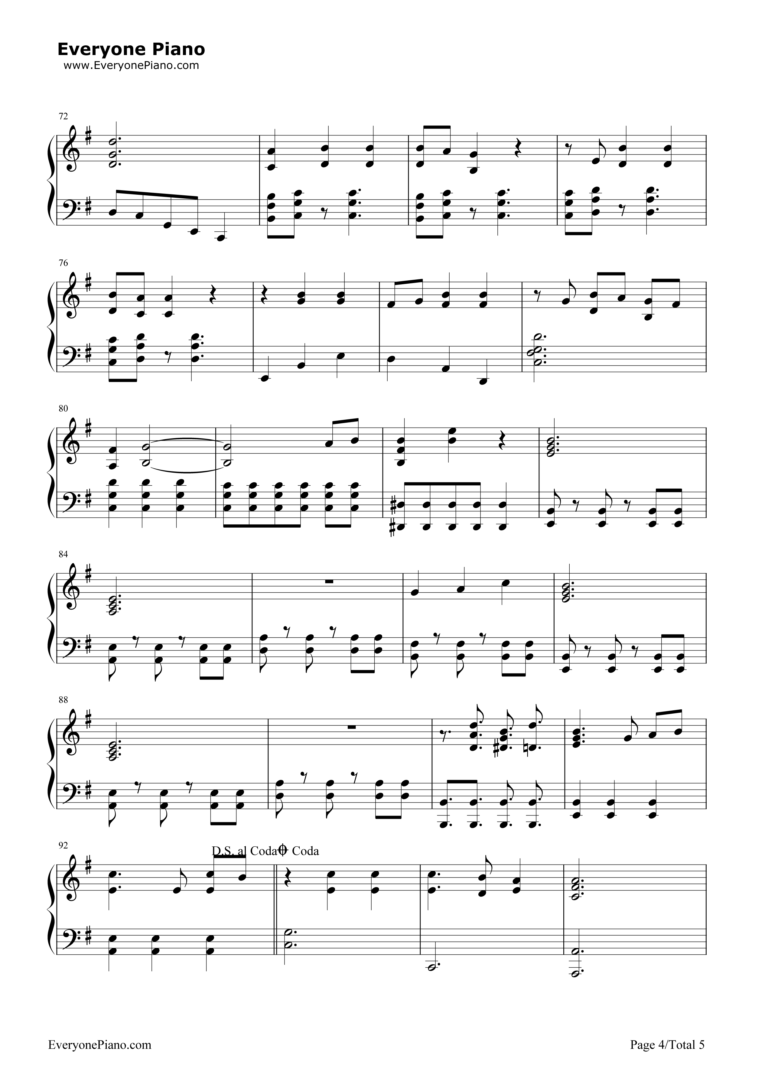 Until You're Mine钢琴谱-Demi Lovato4
