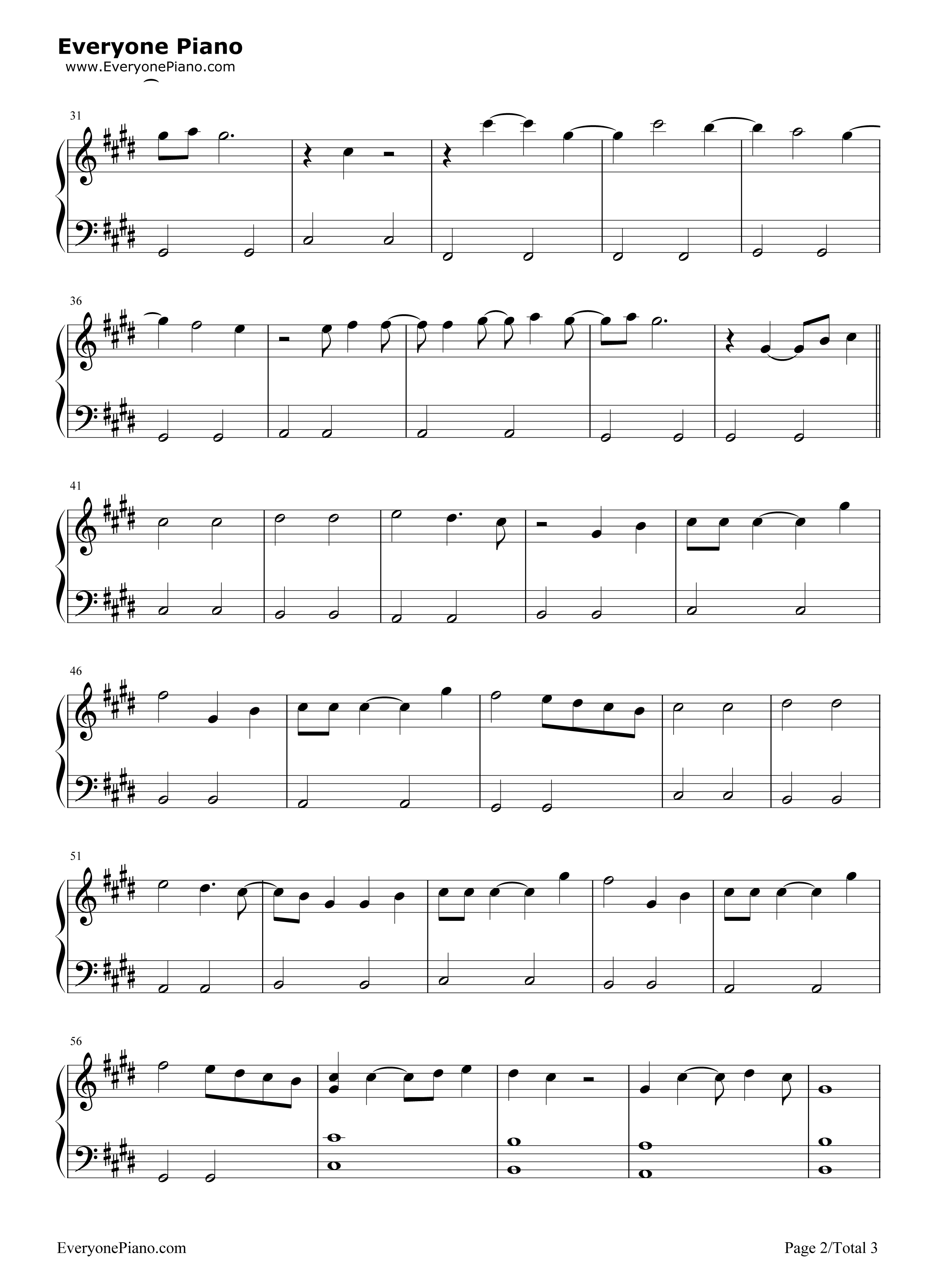 How Long钢琴谱-Charlie Puth2