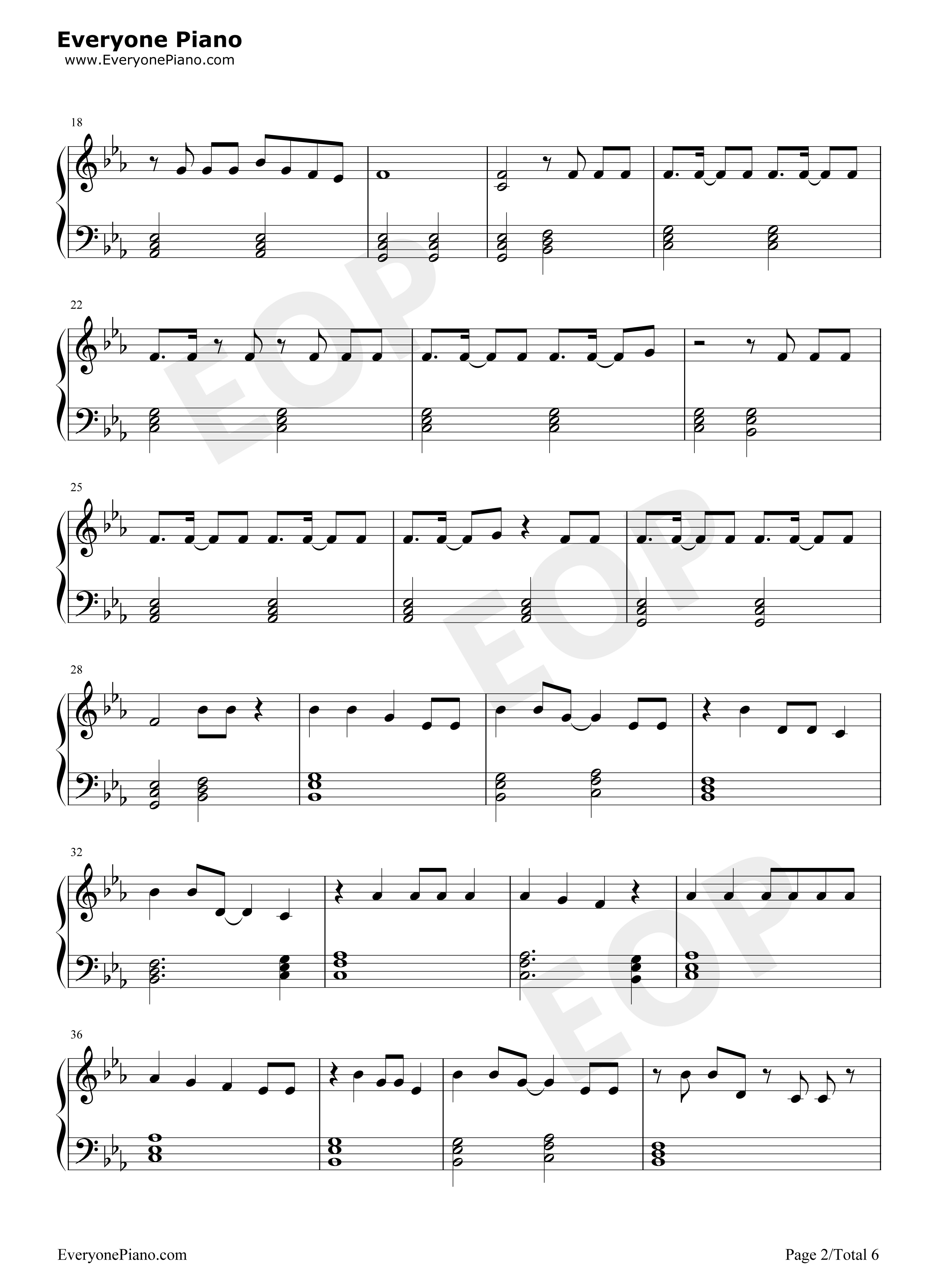 Masterpiece钢琴谱-Jessie J2