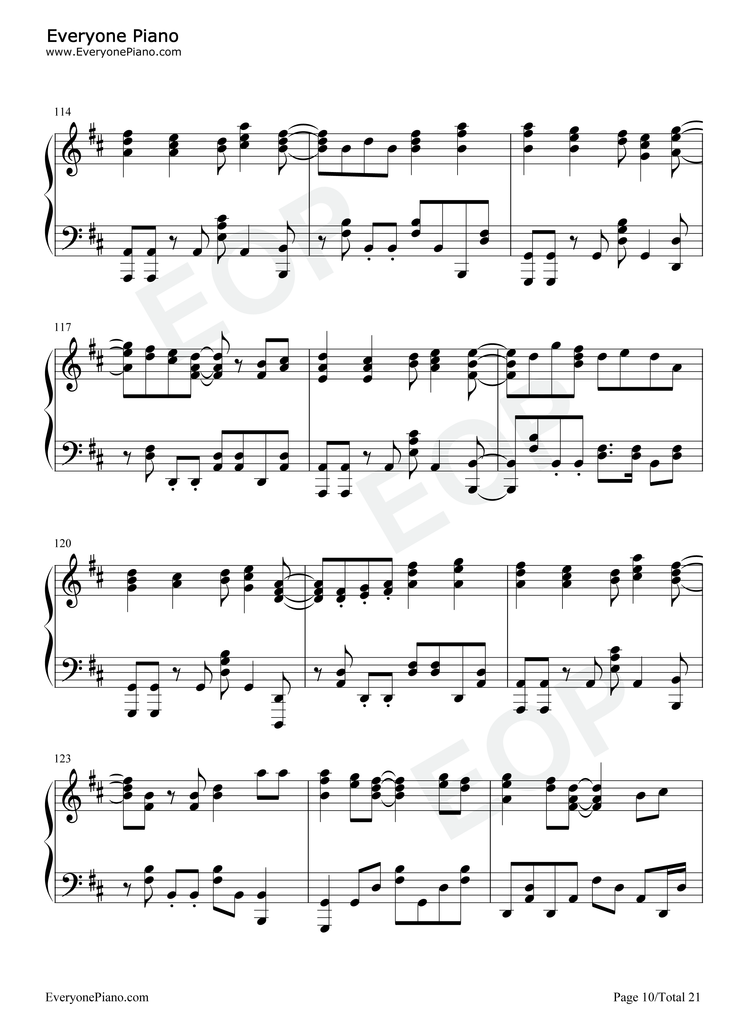 Leap of faith钢琴谱-fripSide10