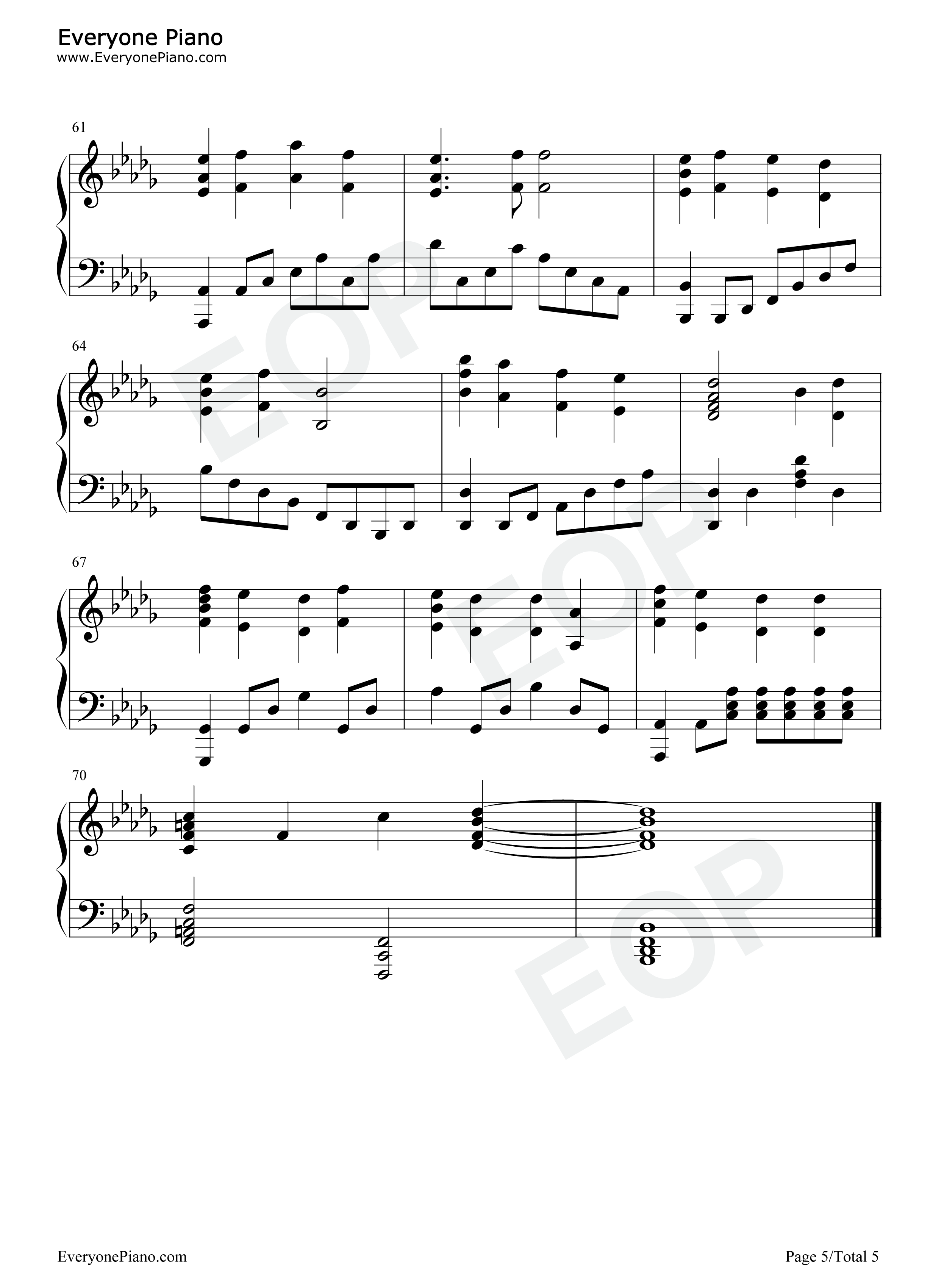 DAYxDAY钢琴谱-BLUE ENCOUNT5