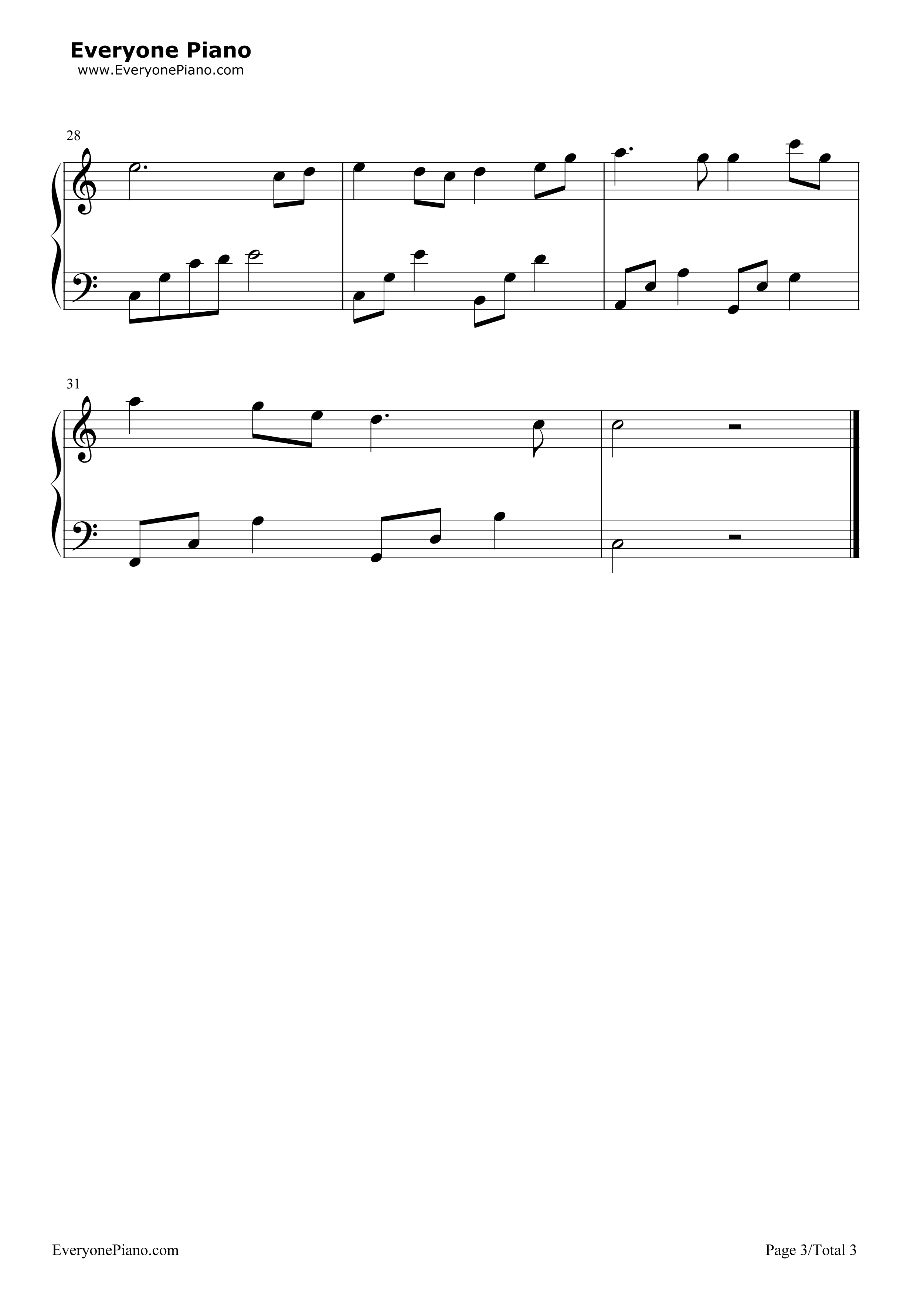 爱尔兰画眉（漫步神秘园）钢琴谱-Joanie Madden3