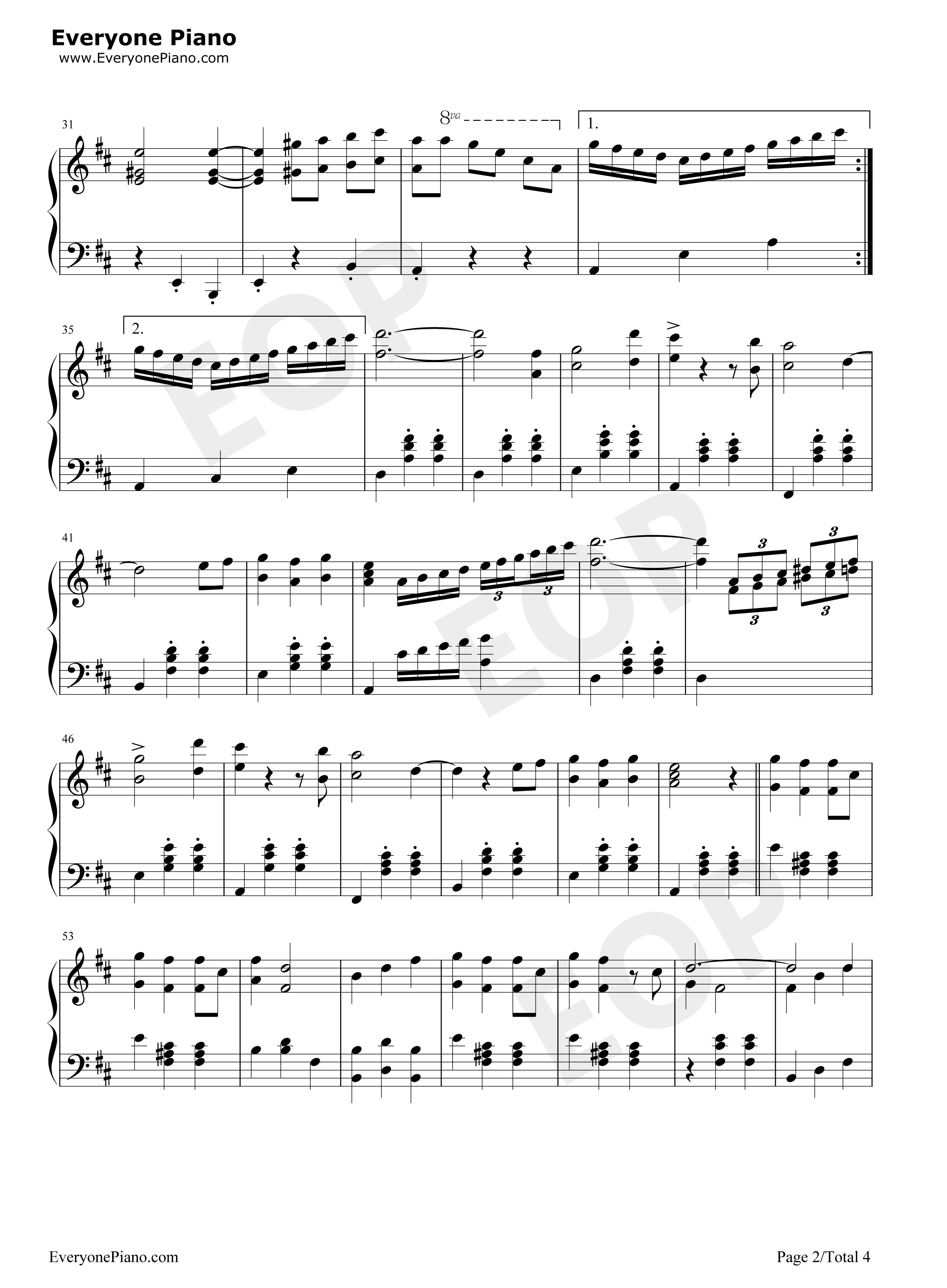 Potter Waltz钢琴谱-Patrick Doyle2